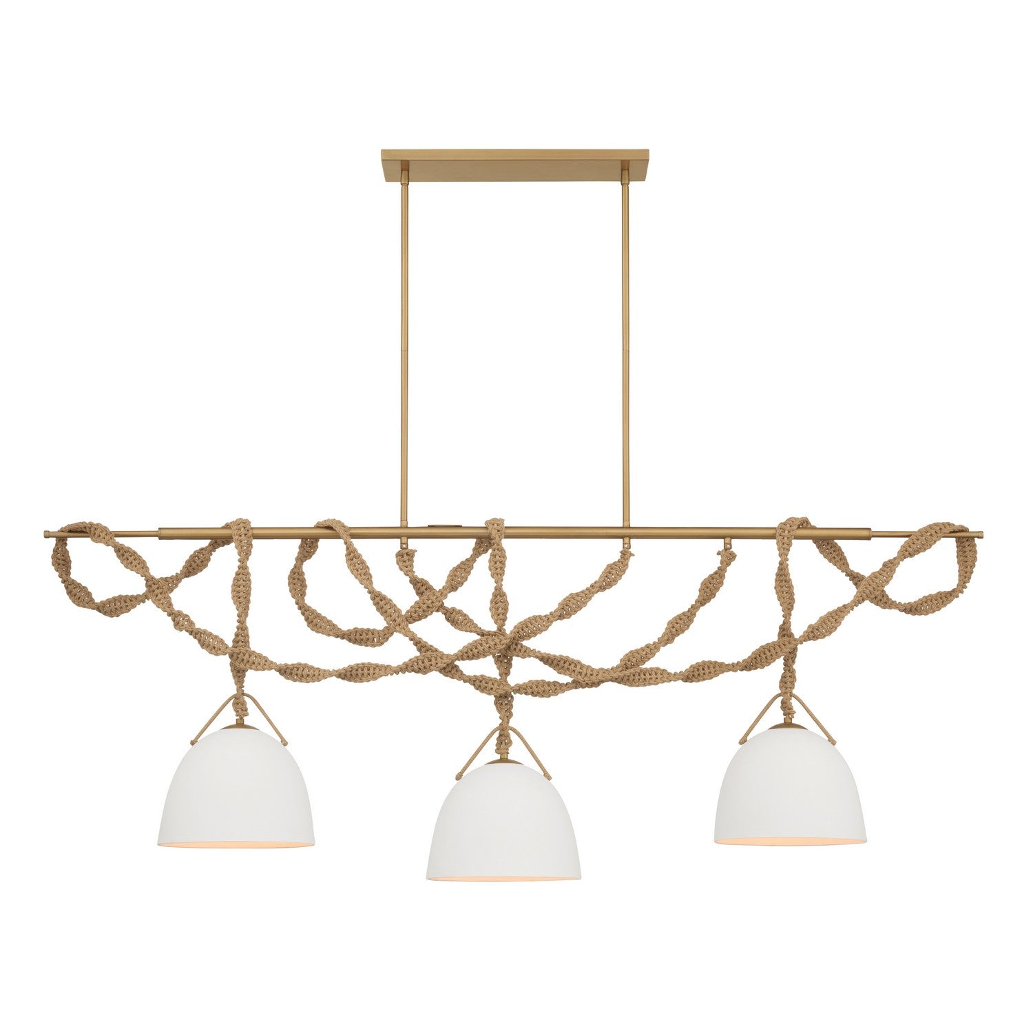 Lustre linéaire 3 lumières | Cordón