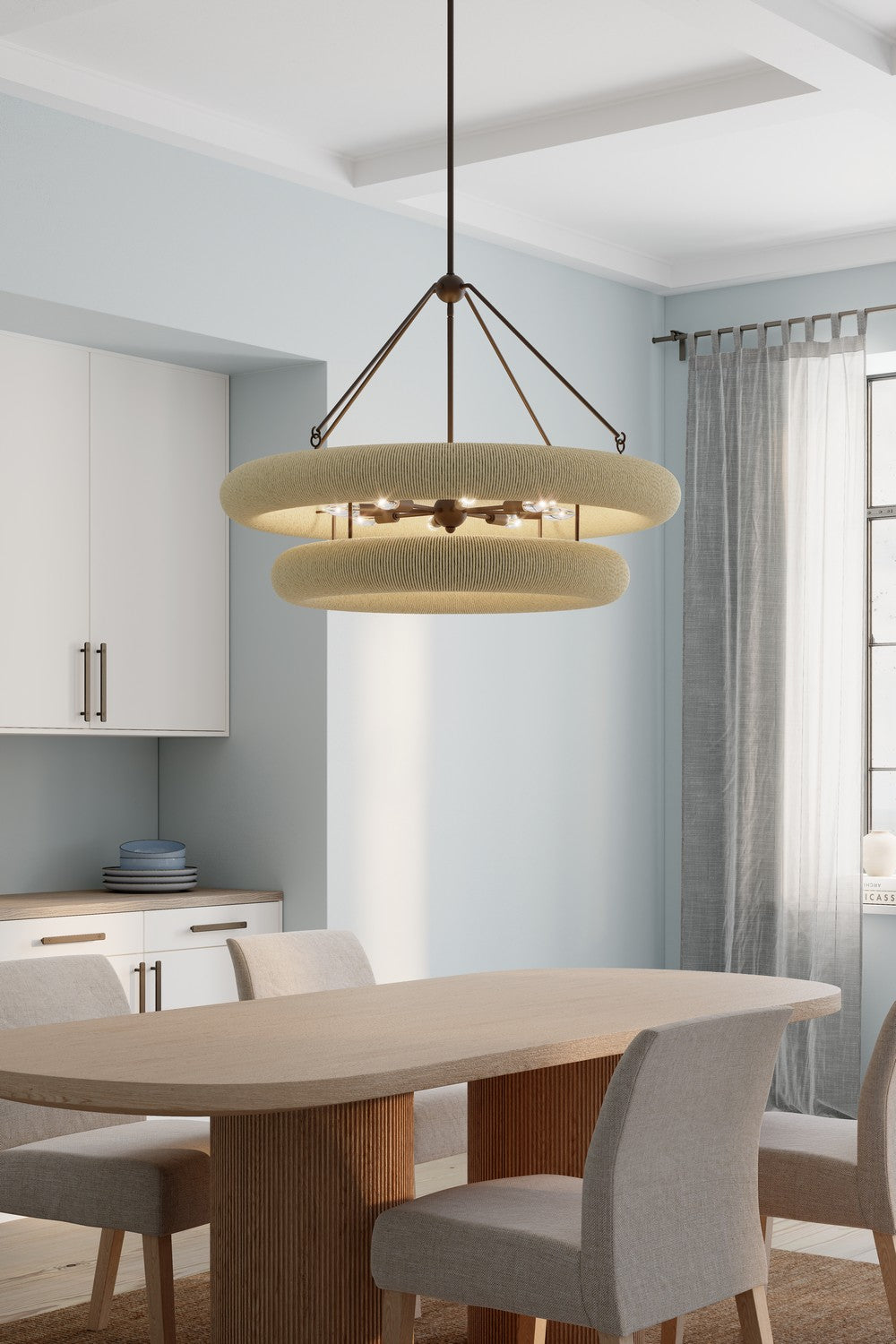 Suspension 8 lumières | Aeris