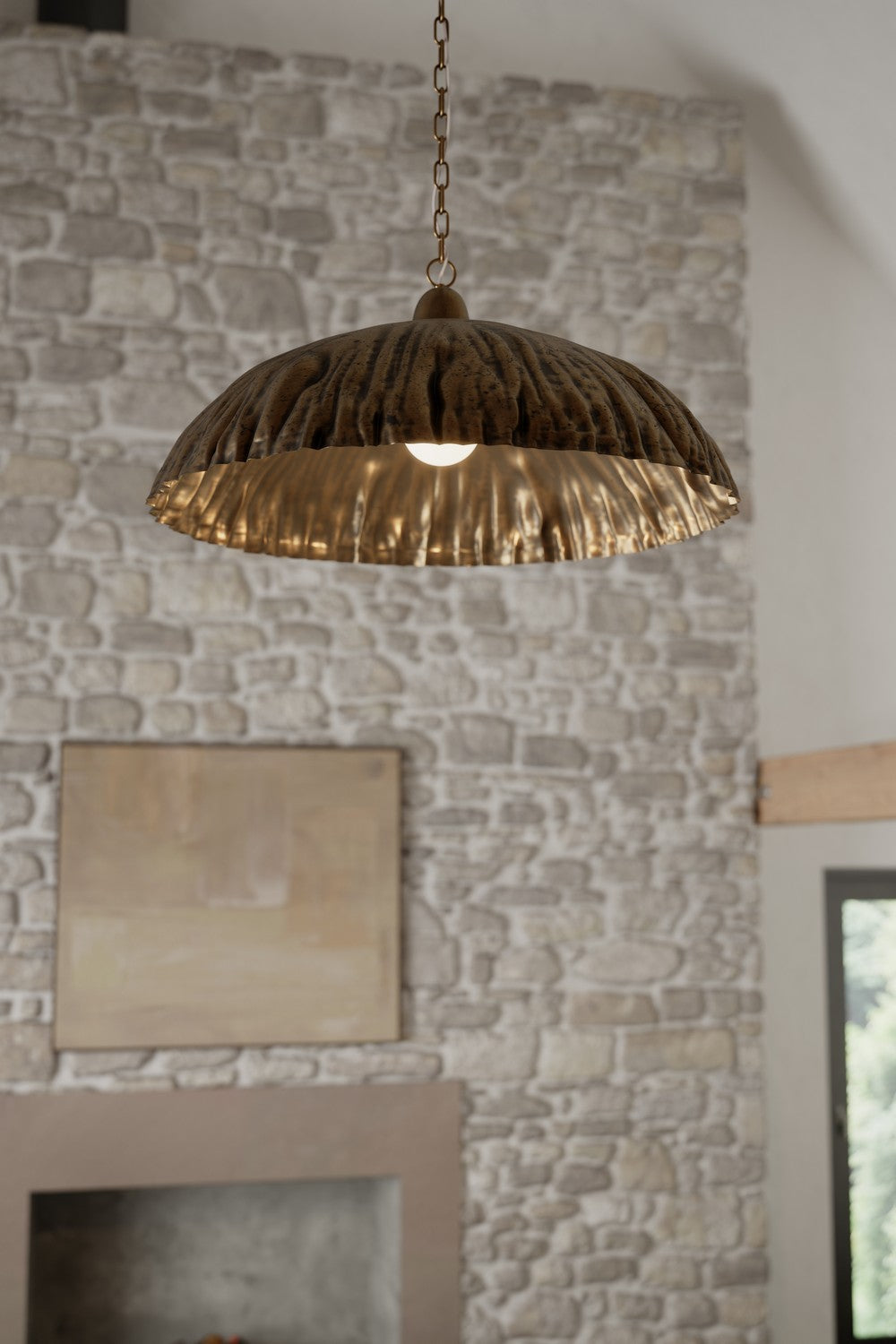 Suspension 1 lumière | Zinnia