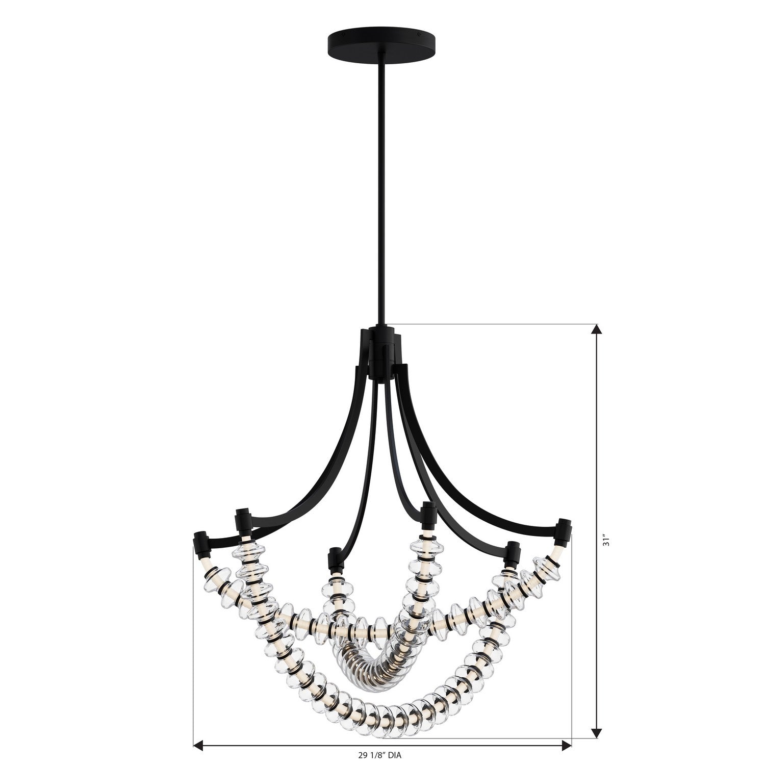 Lustre DEL | Pearl
