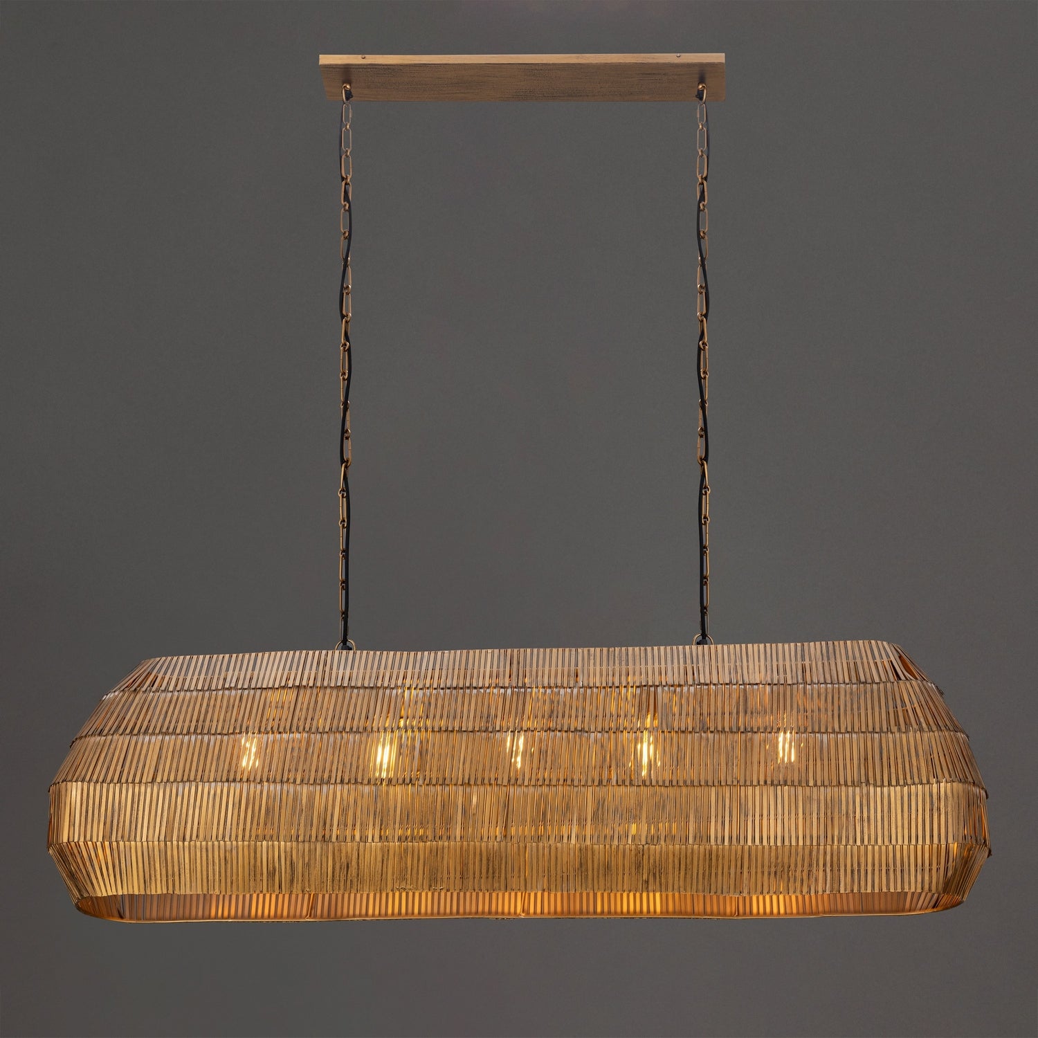 Suspension linéaire 5 lumières | Gilda