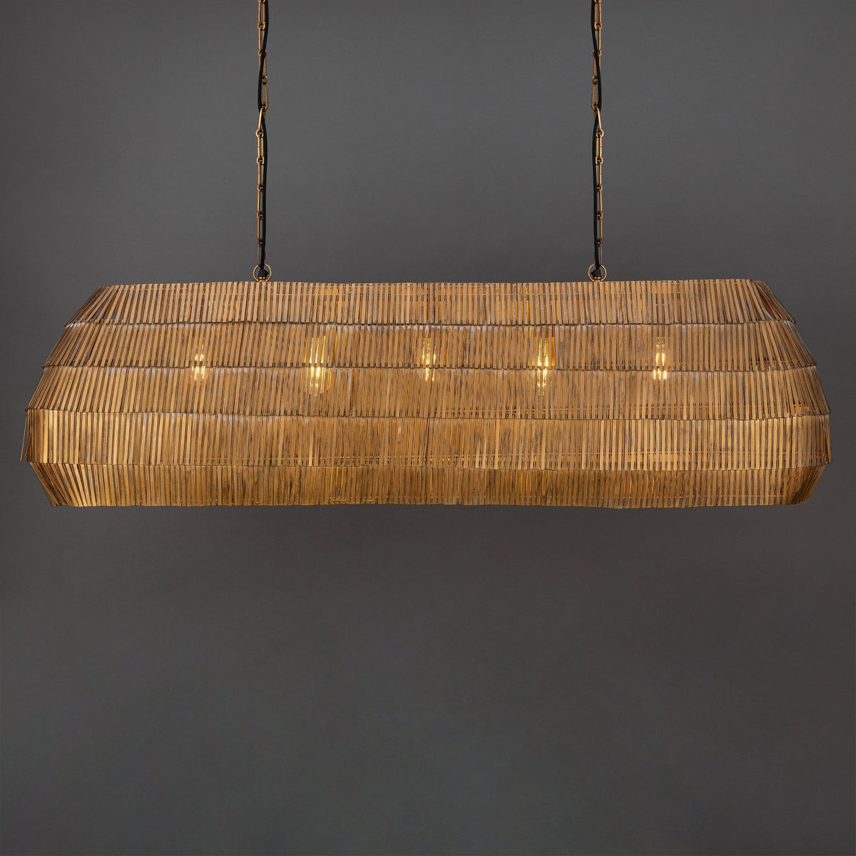 Suspension linéaire 5 lumières | Gilda