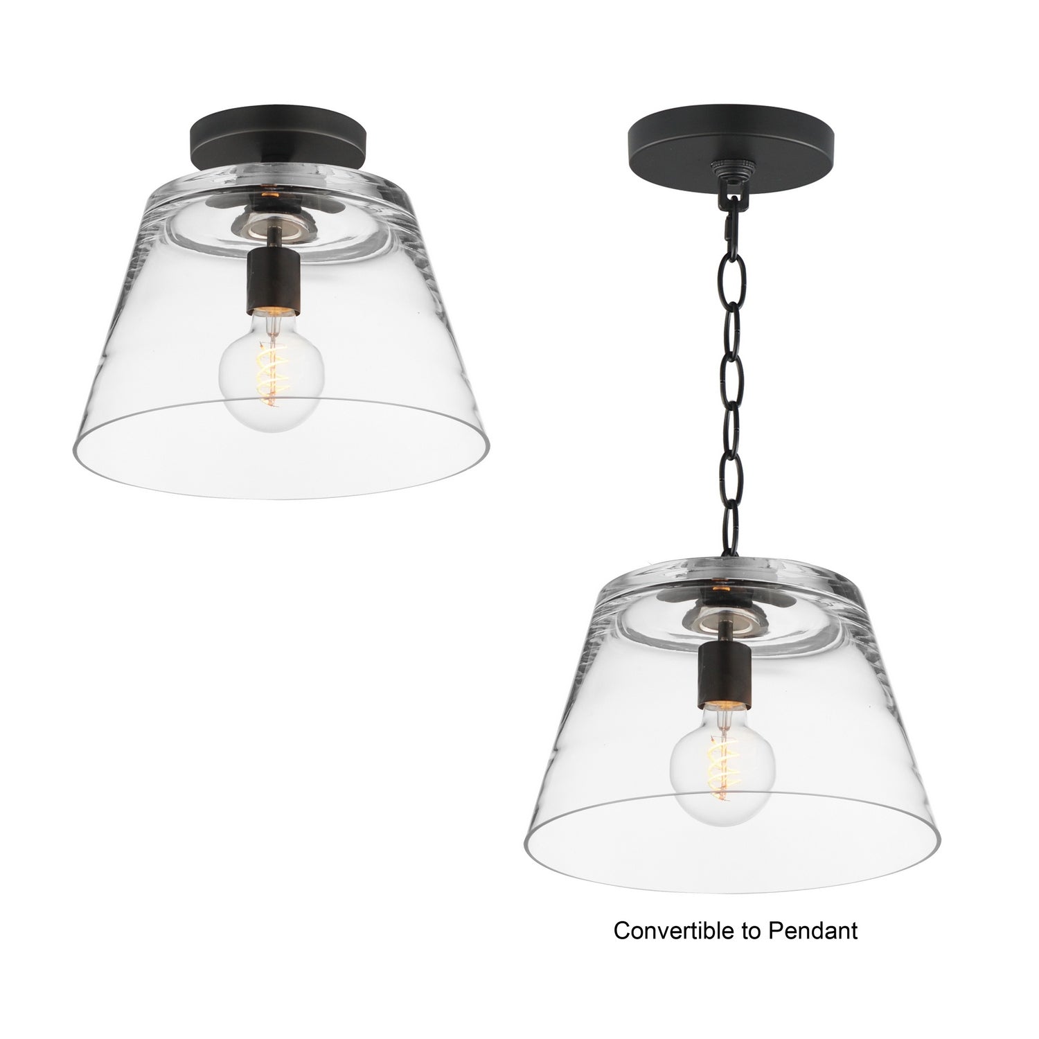 Suspension 1 lumière | Hudson