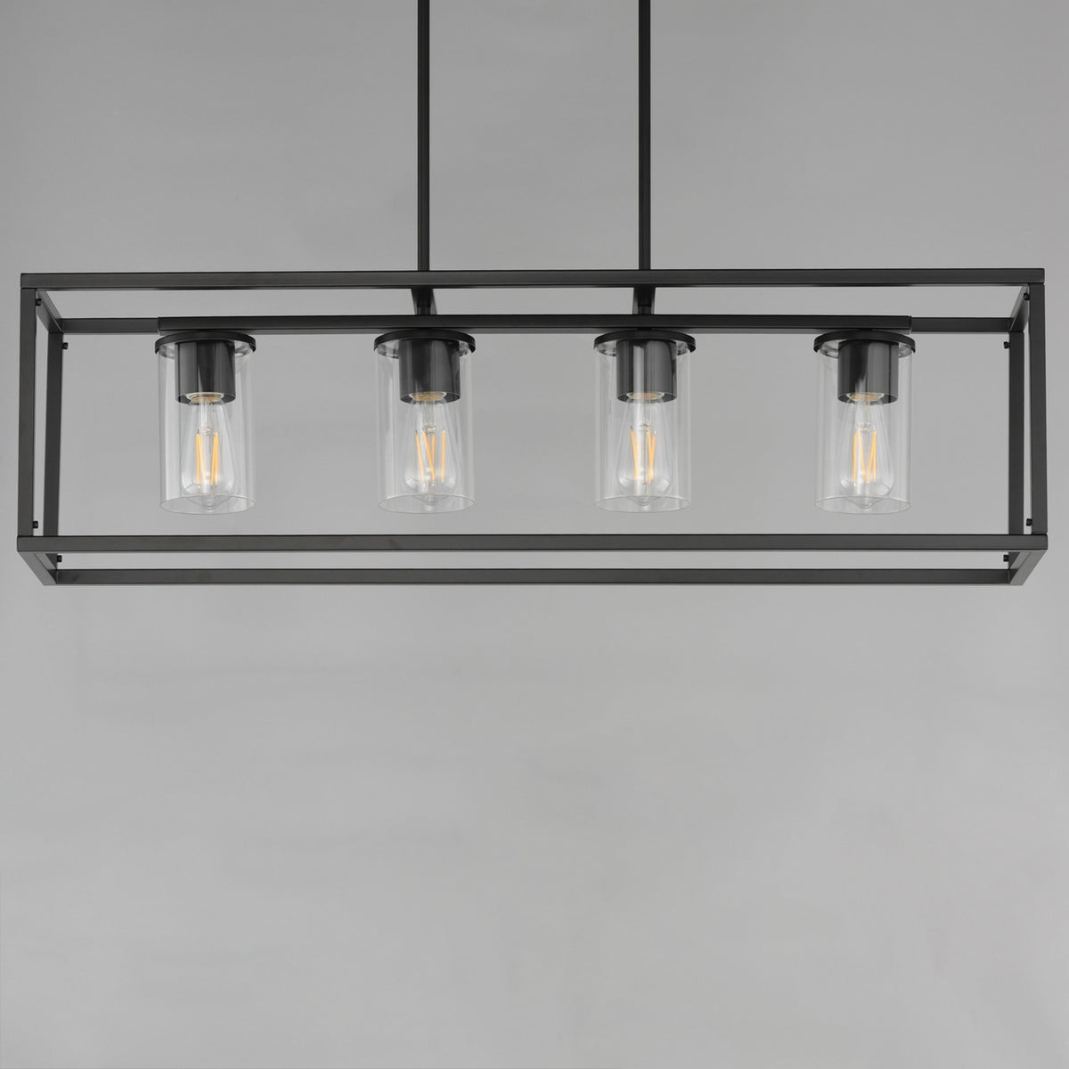 Suspension linéaire 4 lumières | Lateral