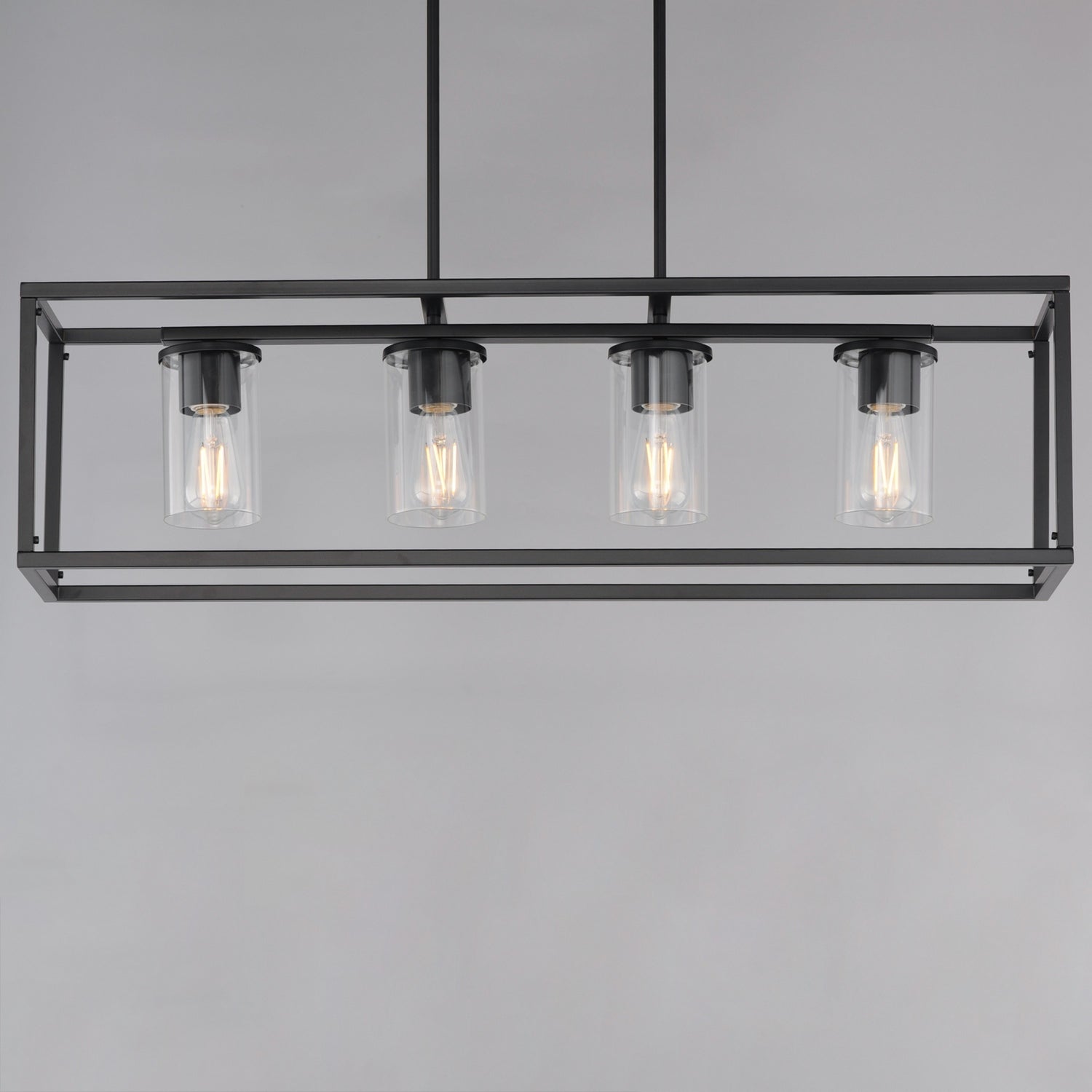 Suspension linéaire 4 lumières | Lateral