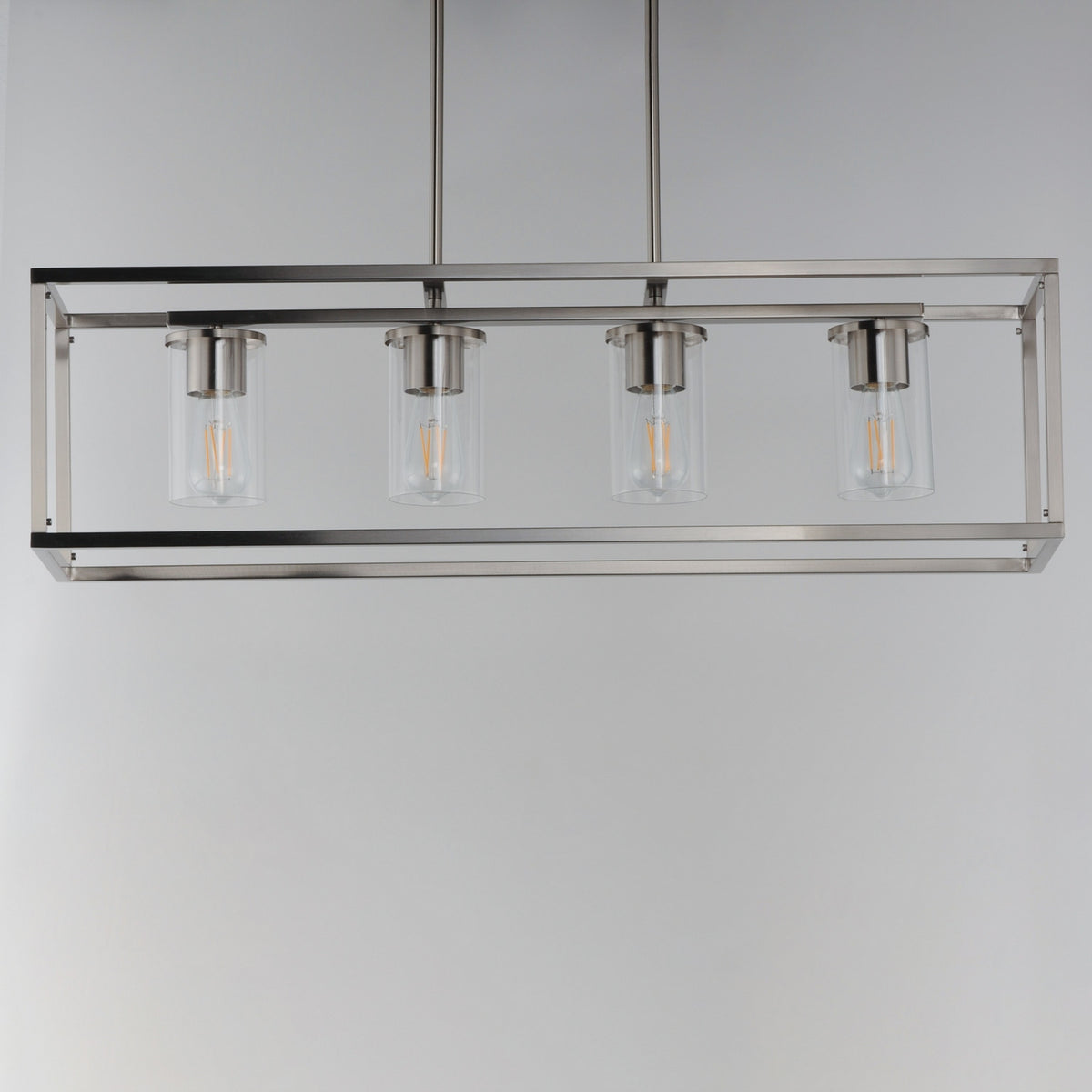 Suspension linéaire 4 lumières | Lateral