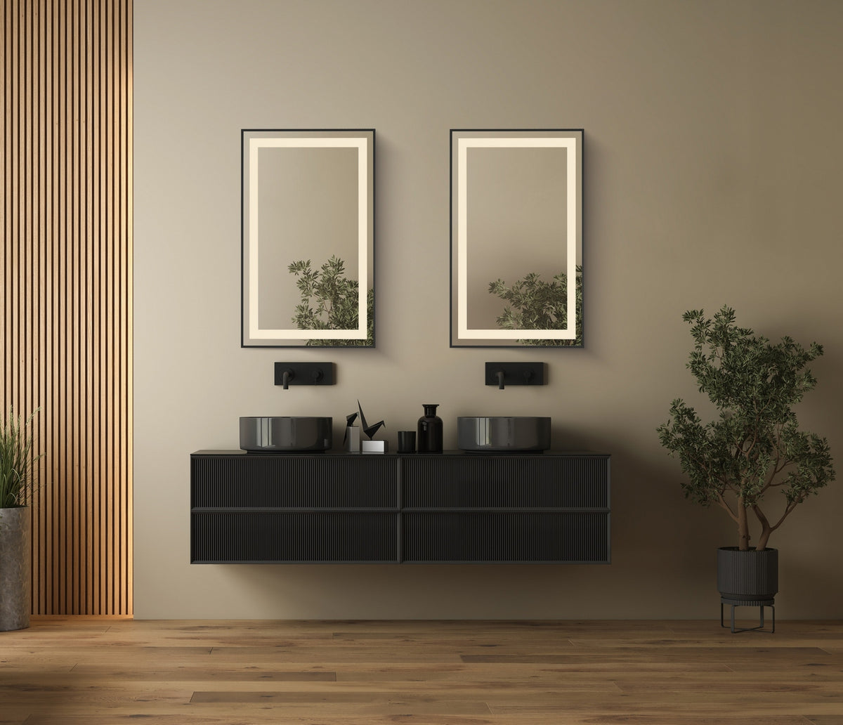 Miroir DEL | Framed