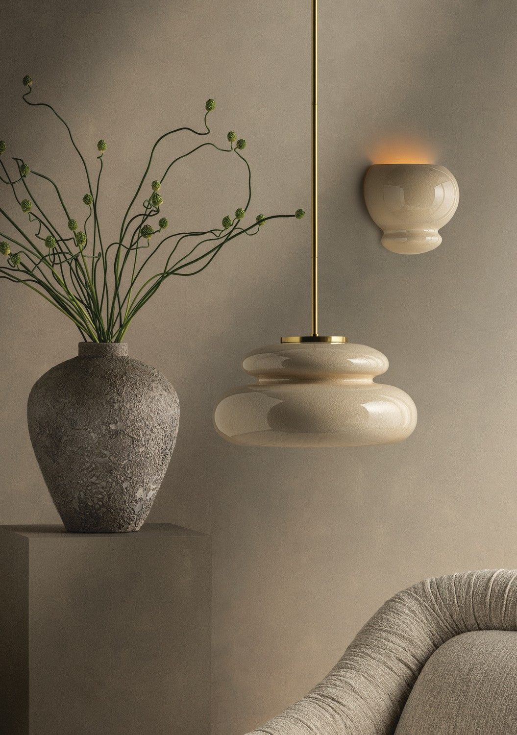 Suspension 1 lumière | Pia