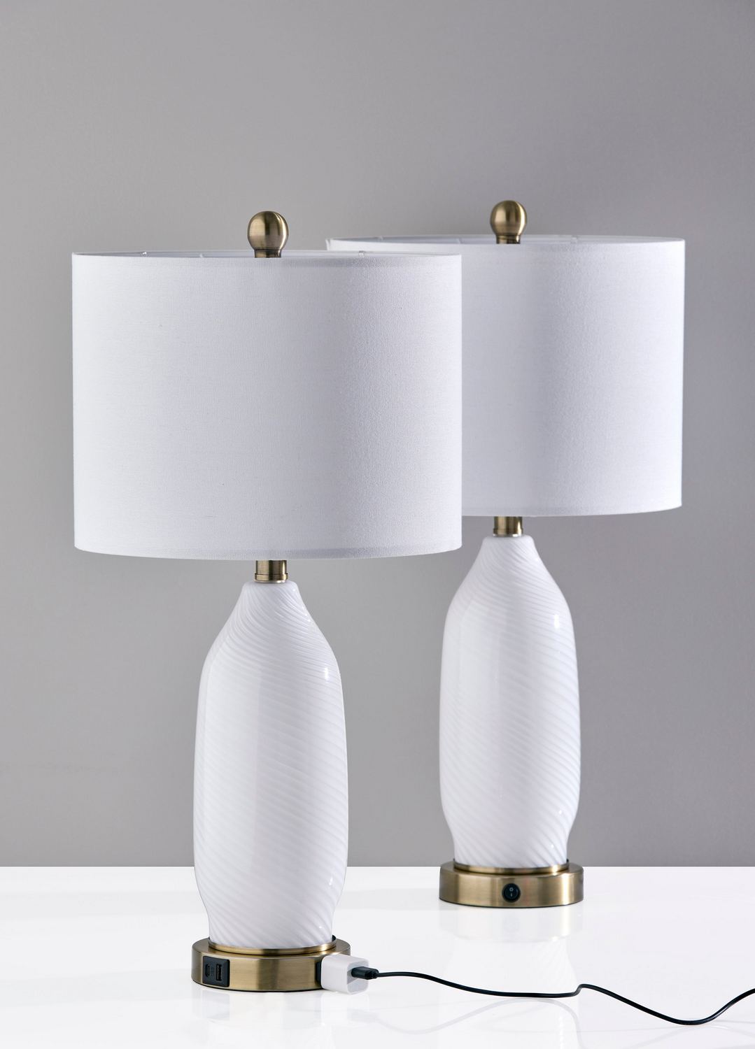 Ensemble de 2 lampes de table | Freya