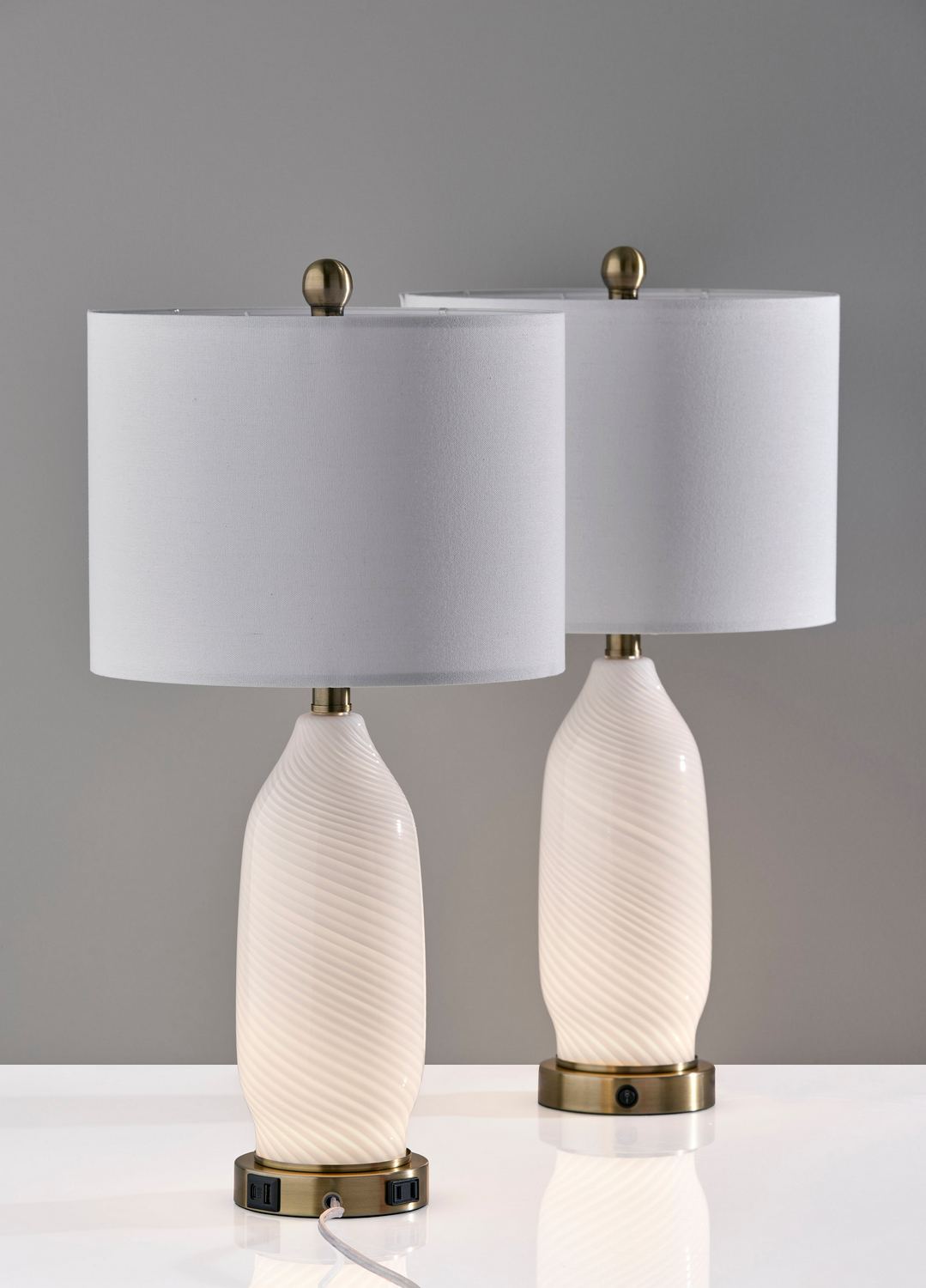 Ensemble de 2 lampes de table | Freya