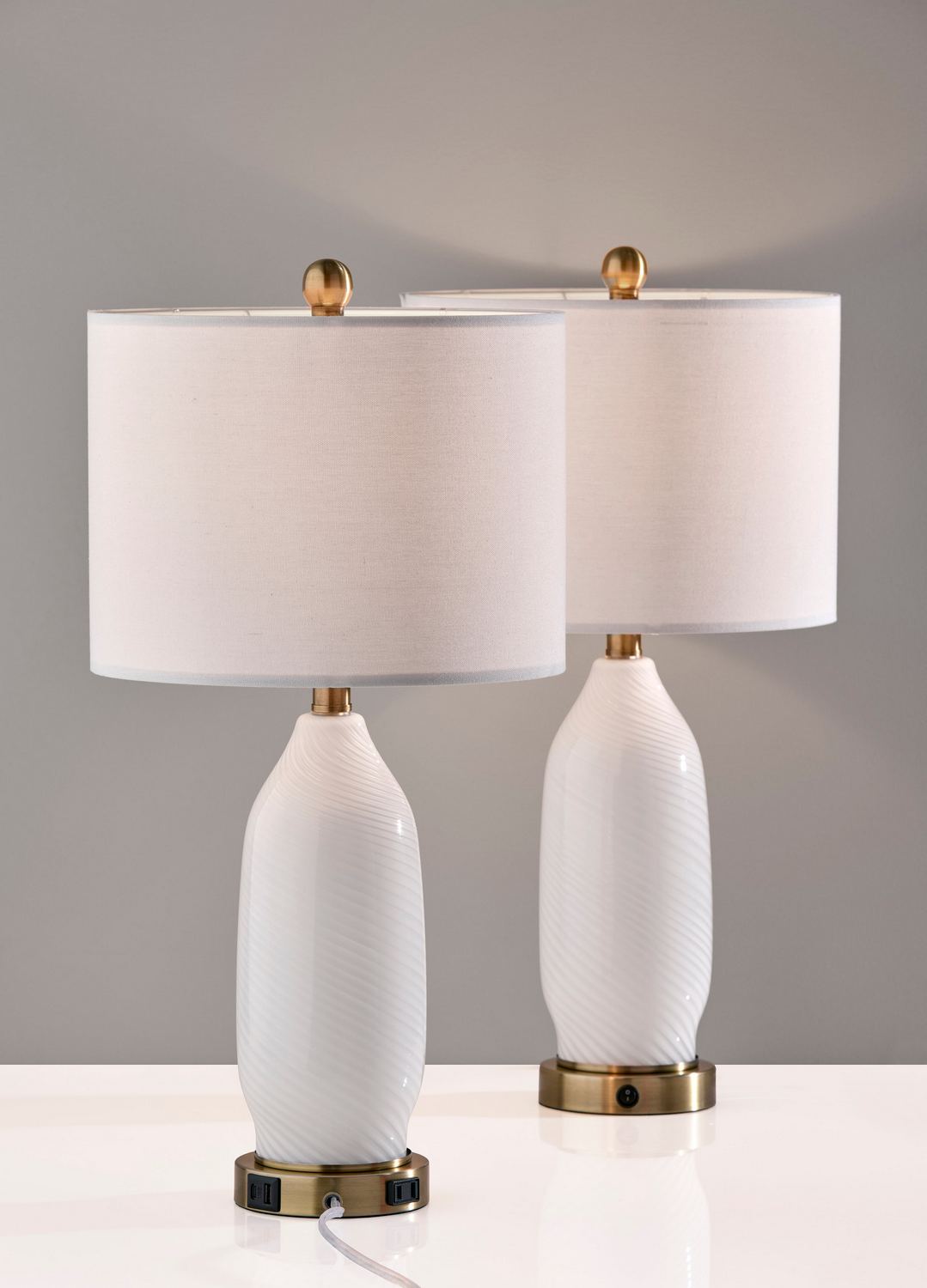 Ensemble de 2 lampes de table | Freya