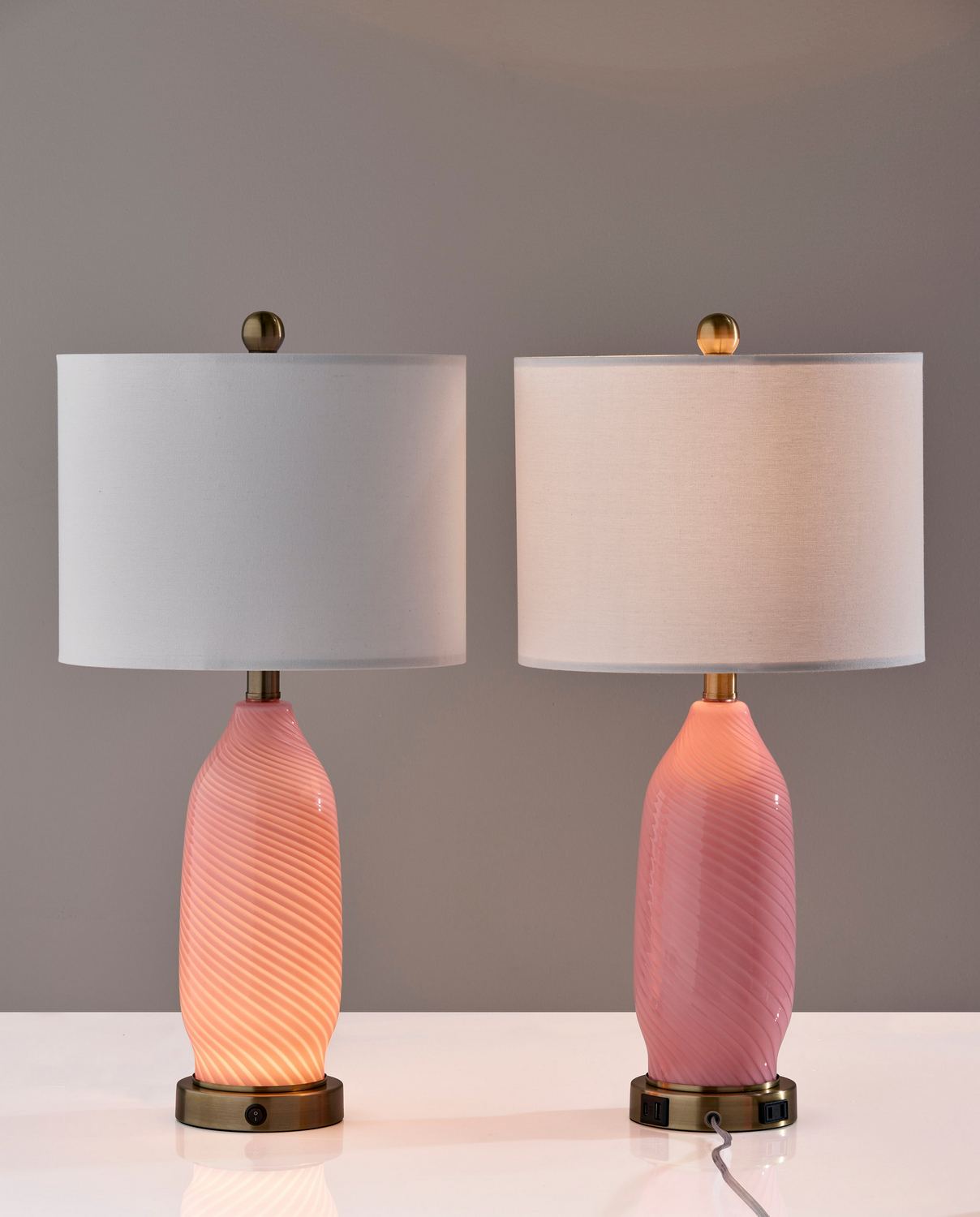 Ensemble de 2 lampes de table | Freya
