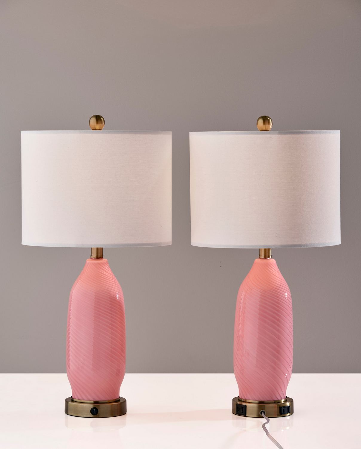 Ensemble de 2 lampes de table | Freya