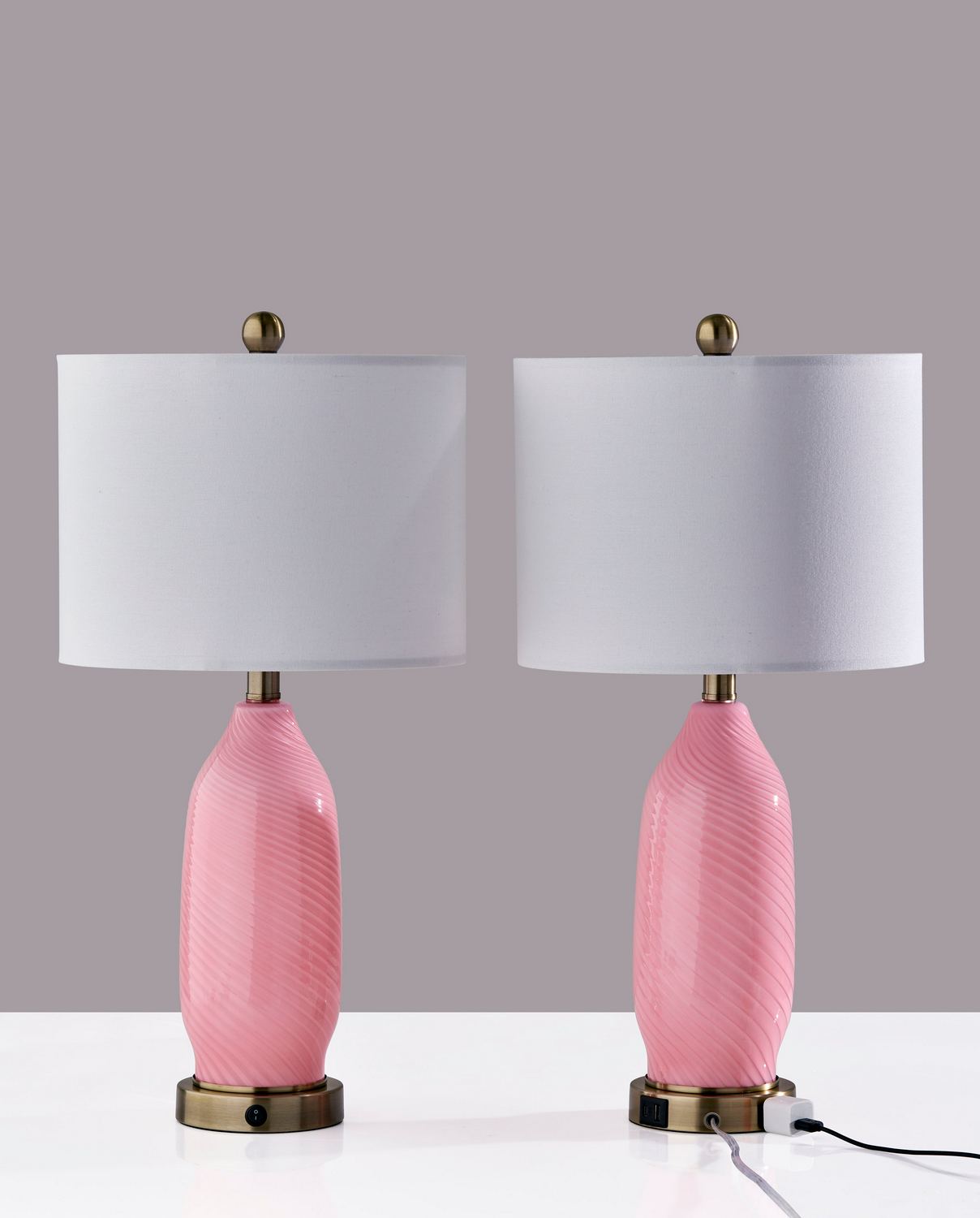 Ensemble de 2 lampes de table | Freya