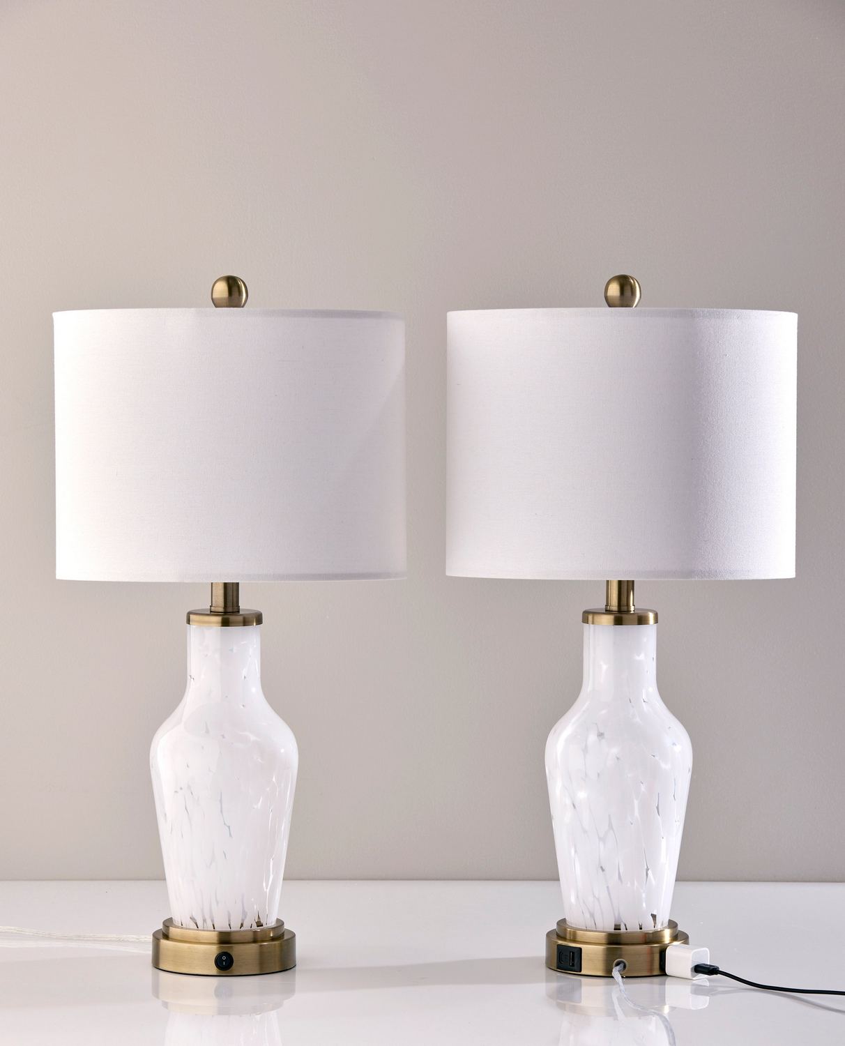 Ensemble de 2 lampes de table | Grady