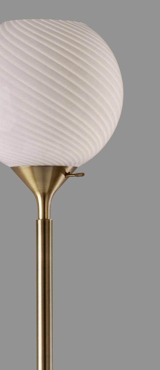 Lampadaire torchère | Swirl