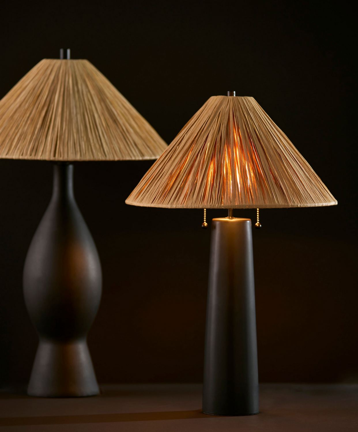 Lampe de table 2 lumières | Waylon