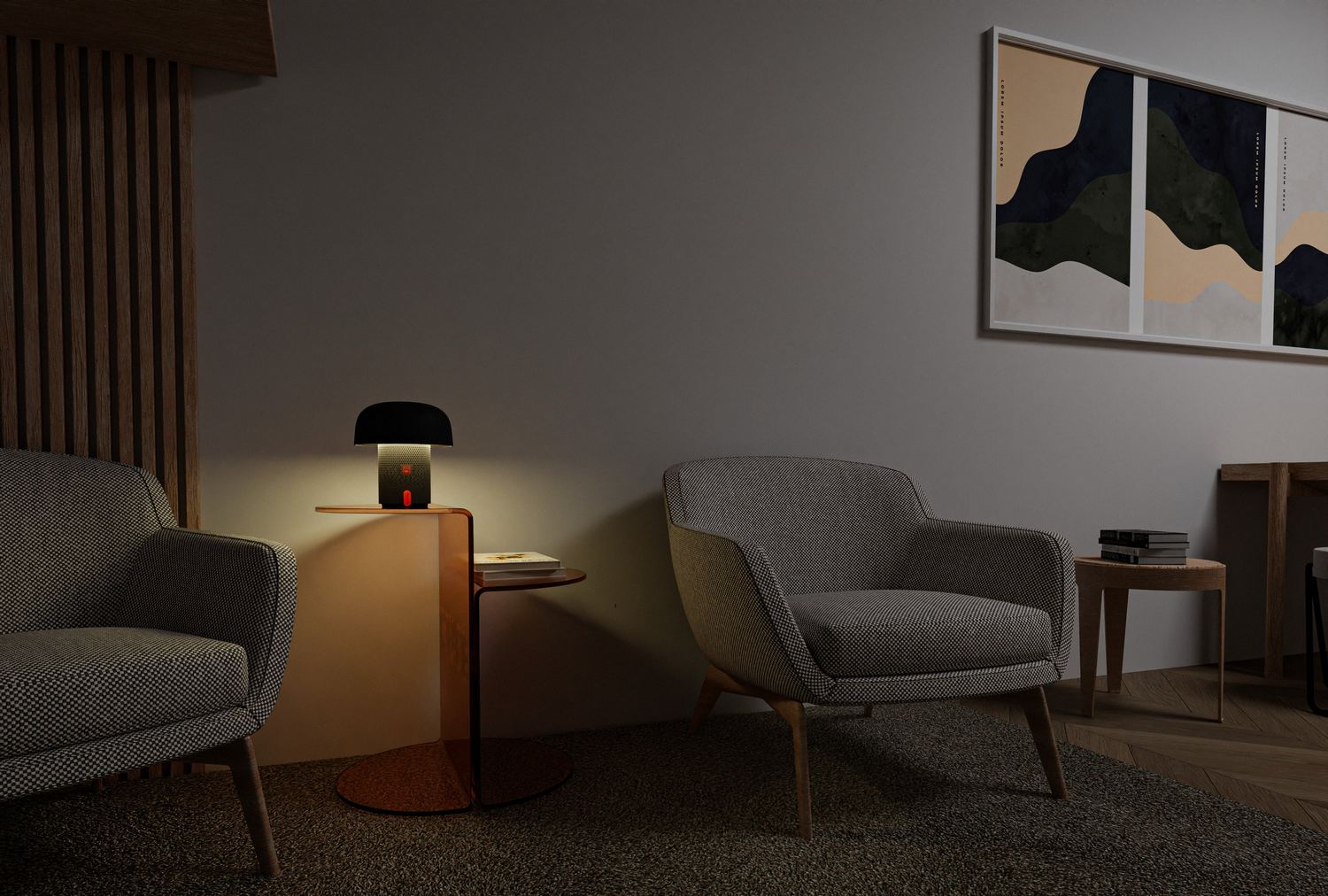 Lampe avec haut-parleur DEL | Sensa Play