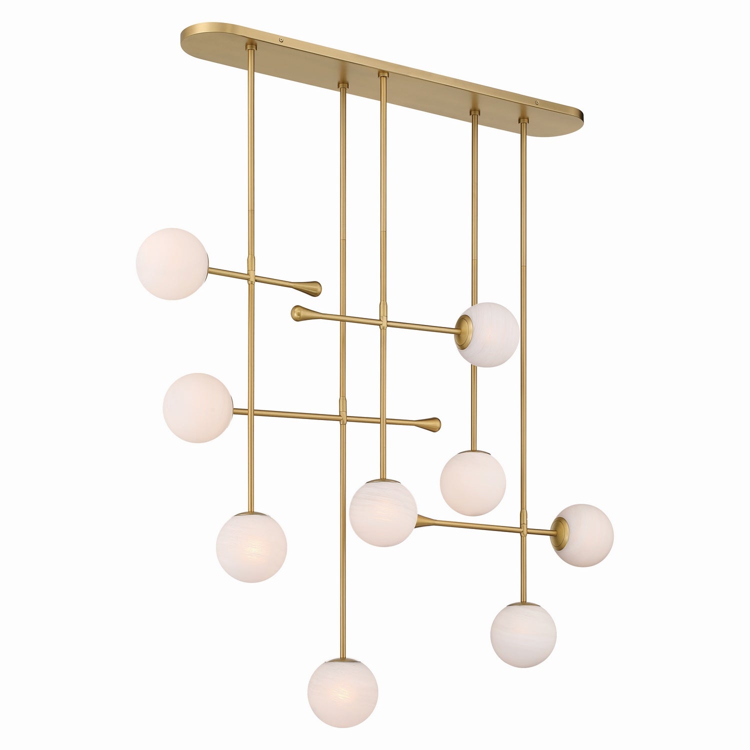 Lustre linéaire 9 lumières | Ursolus