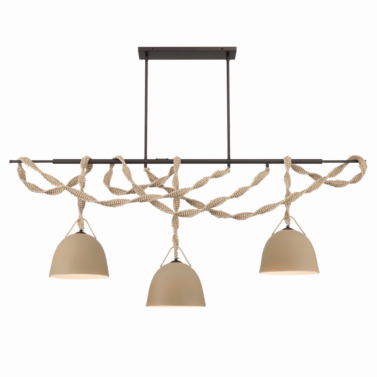Lustre linéaire 3 lumières | Cordón