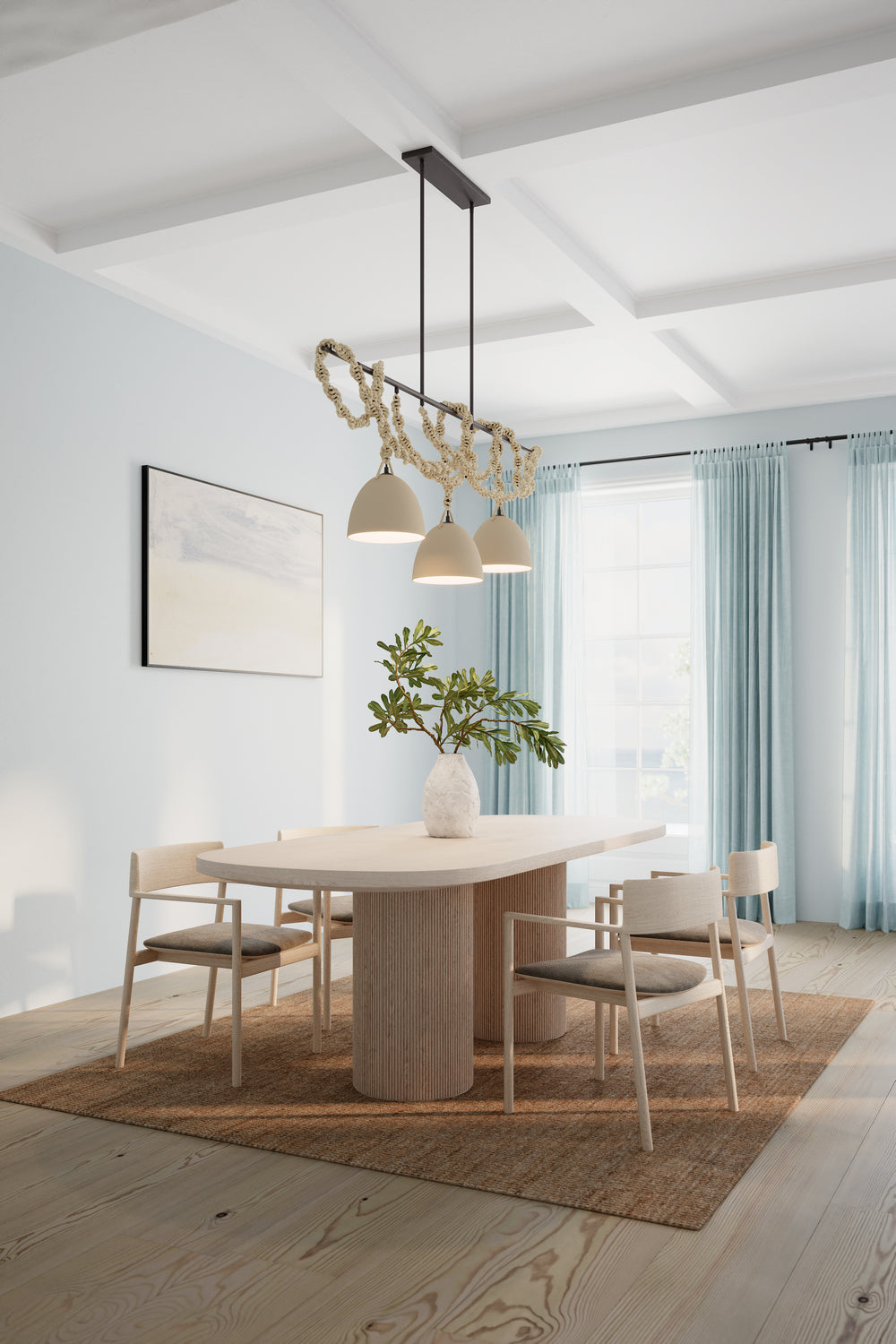 Lustre linéaire 3 lumières | Cordón