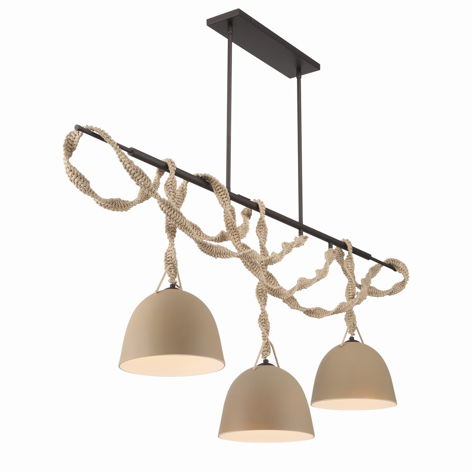 Lustre linéaire 3 lumières | Cordón