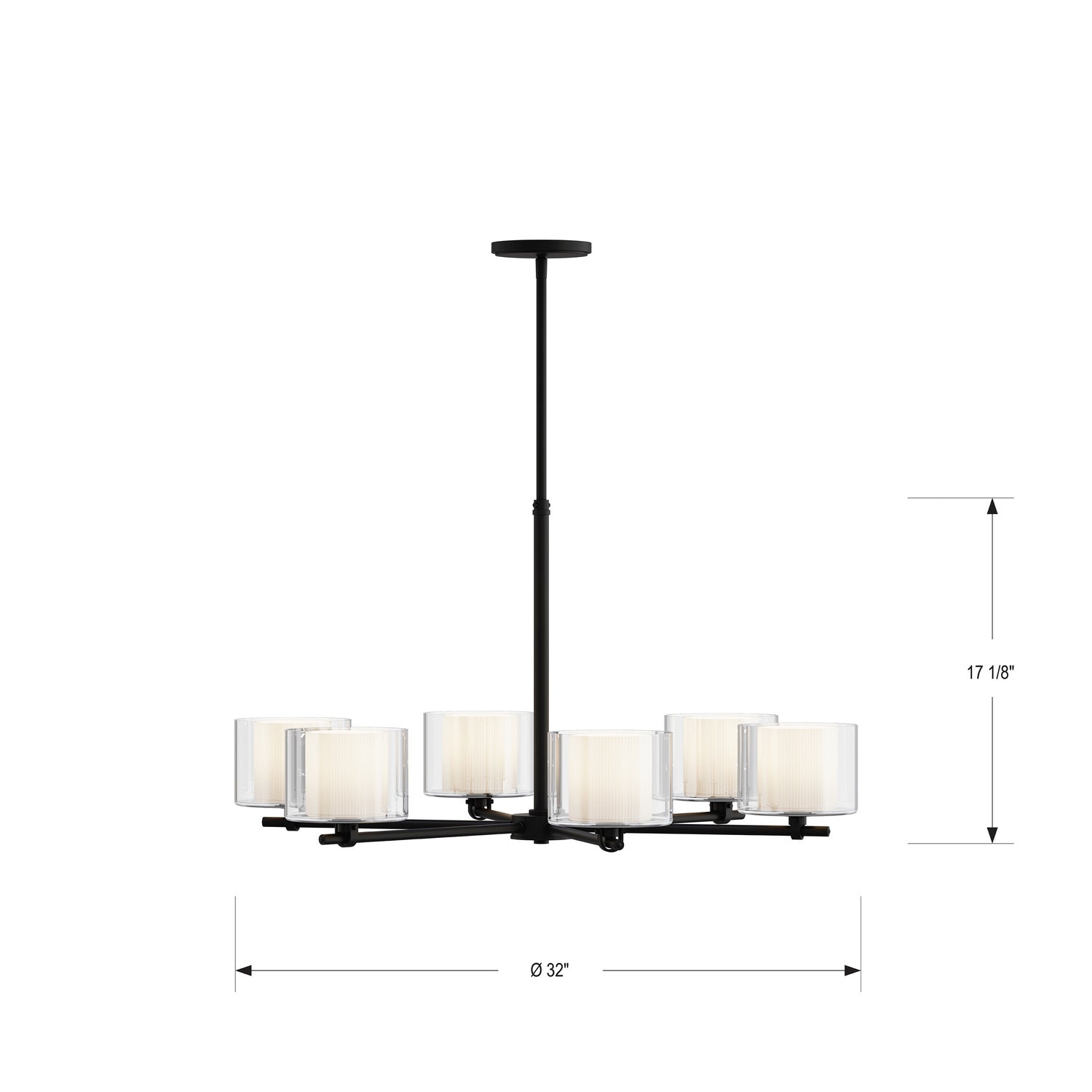 Lustre 6 lumières | Seville