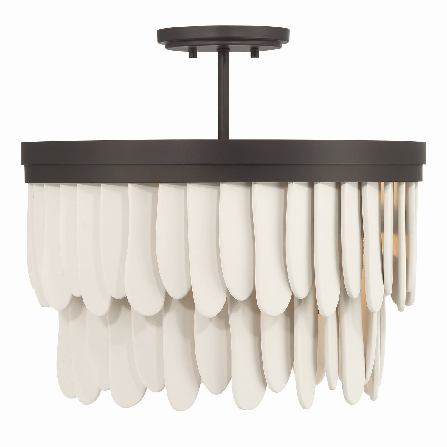 Semi-plafonnier 6 lumières | Briscade