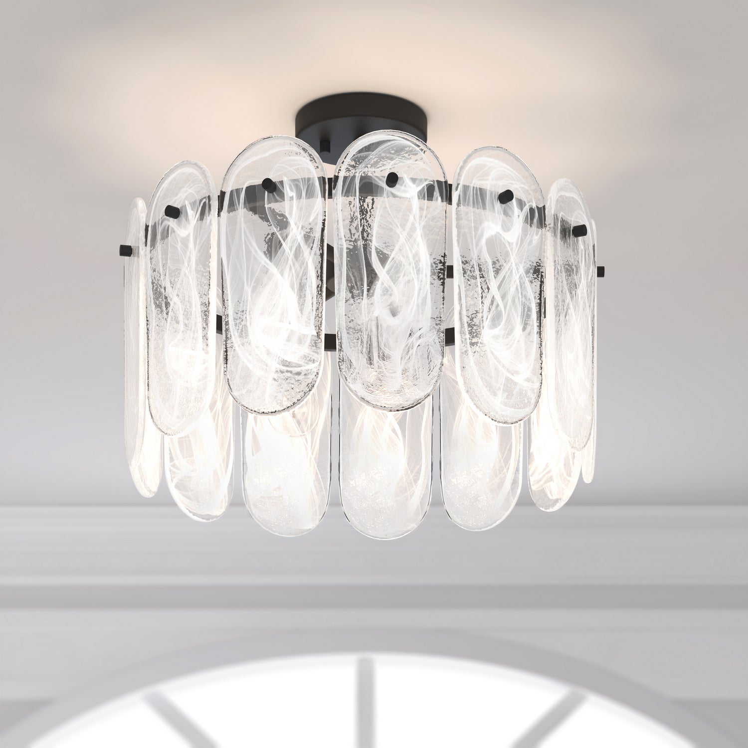 Semi-plafonnier 3 lumières | Oldmill
