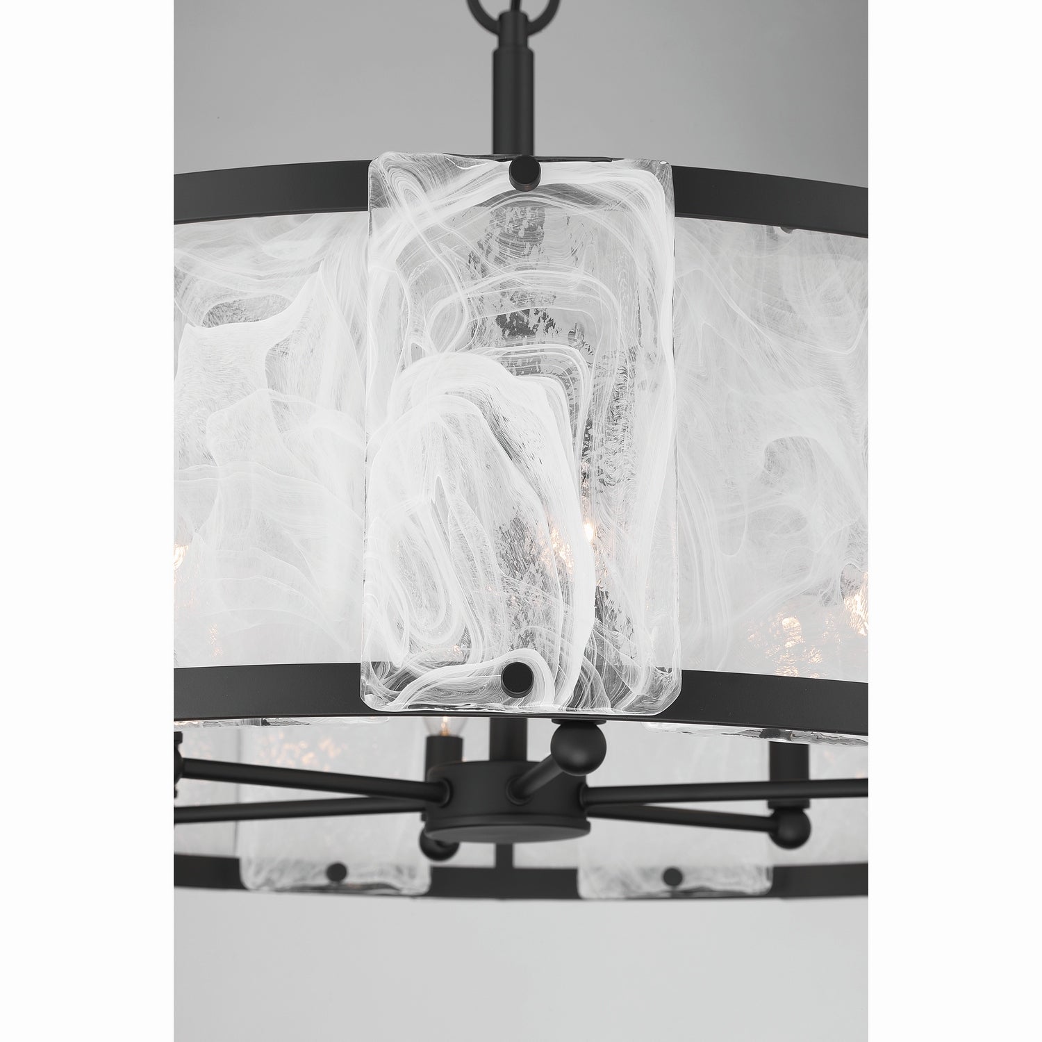 Suspension 6 lumières | Veil