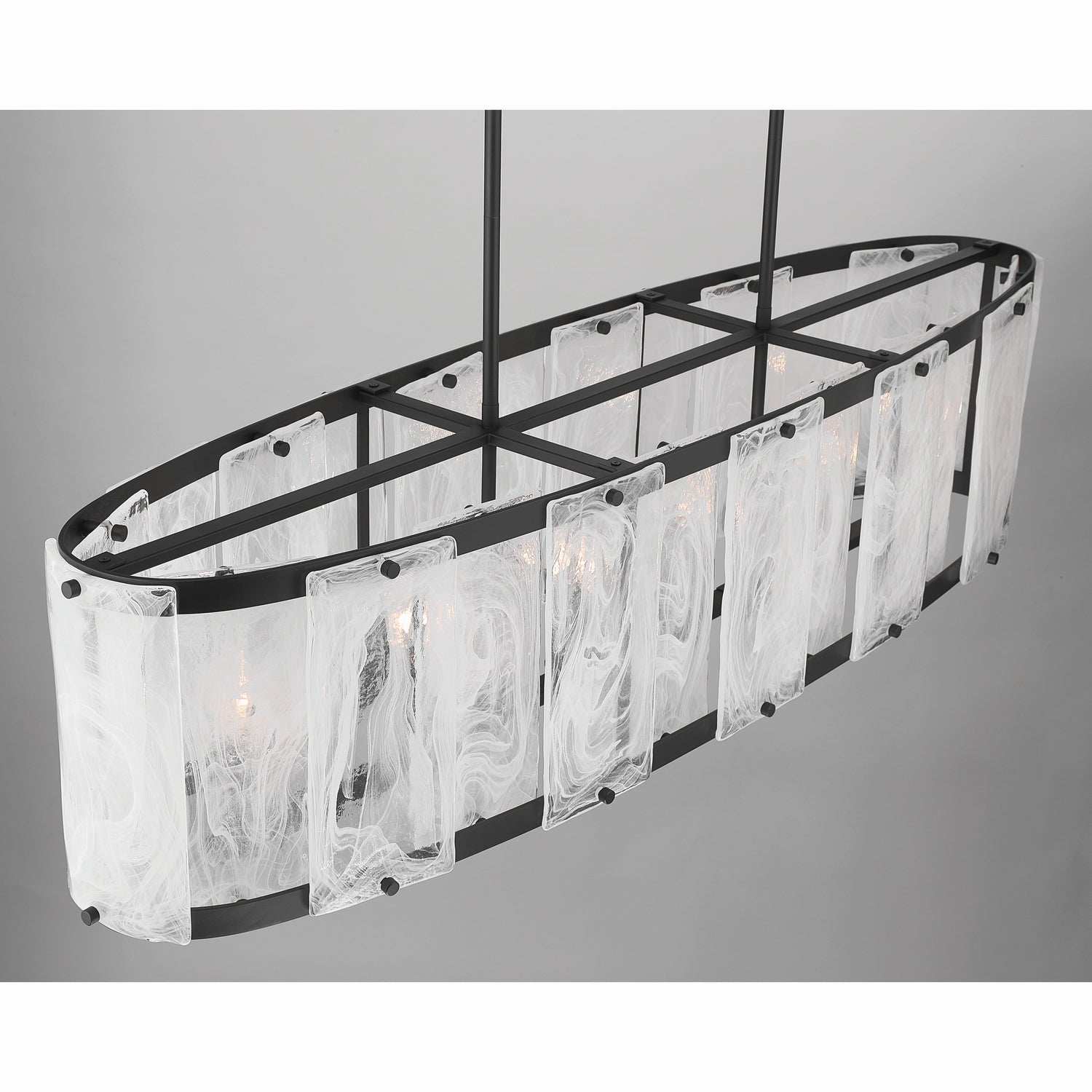 Lustre linéaire 6 lumières | Veil