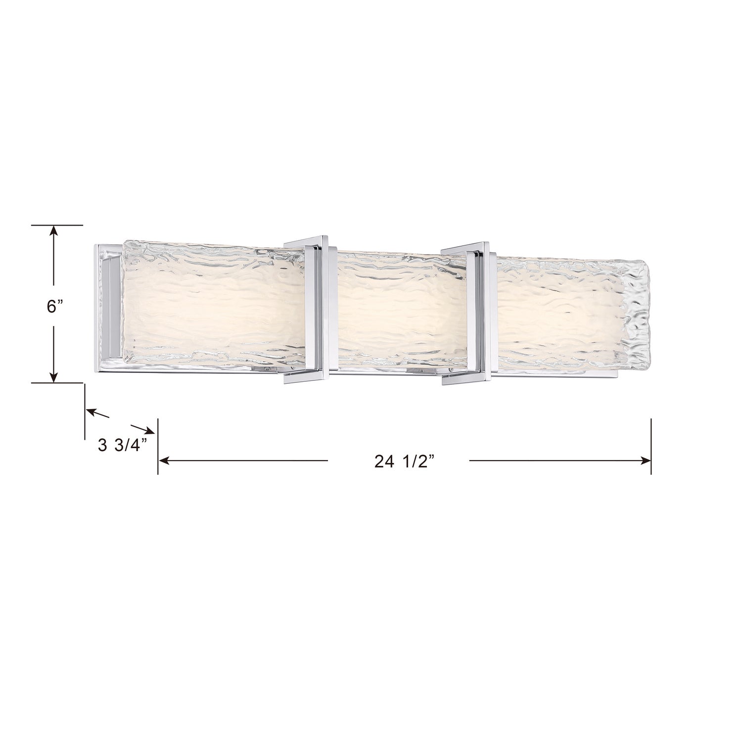 Barre de salle de bain DEL | Lumina