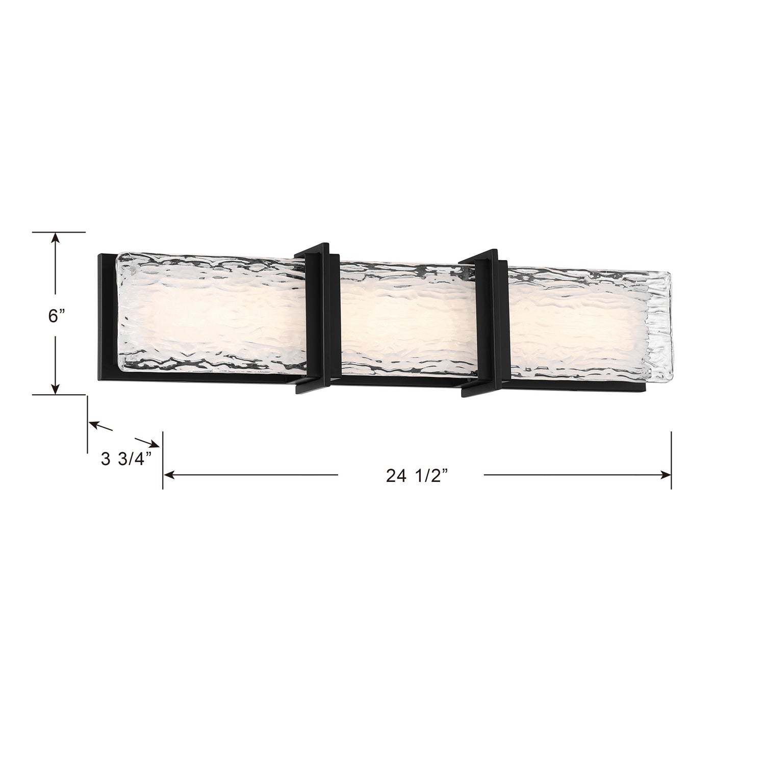 Barre de salle de bain DEL | Lumina