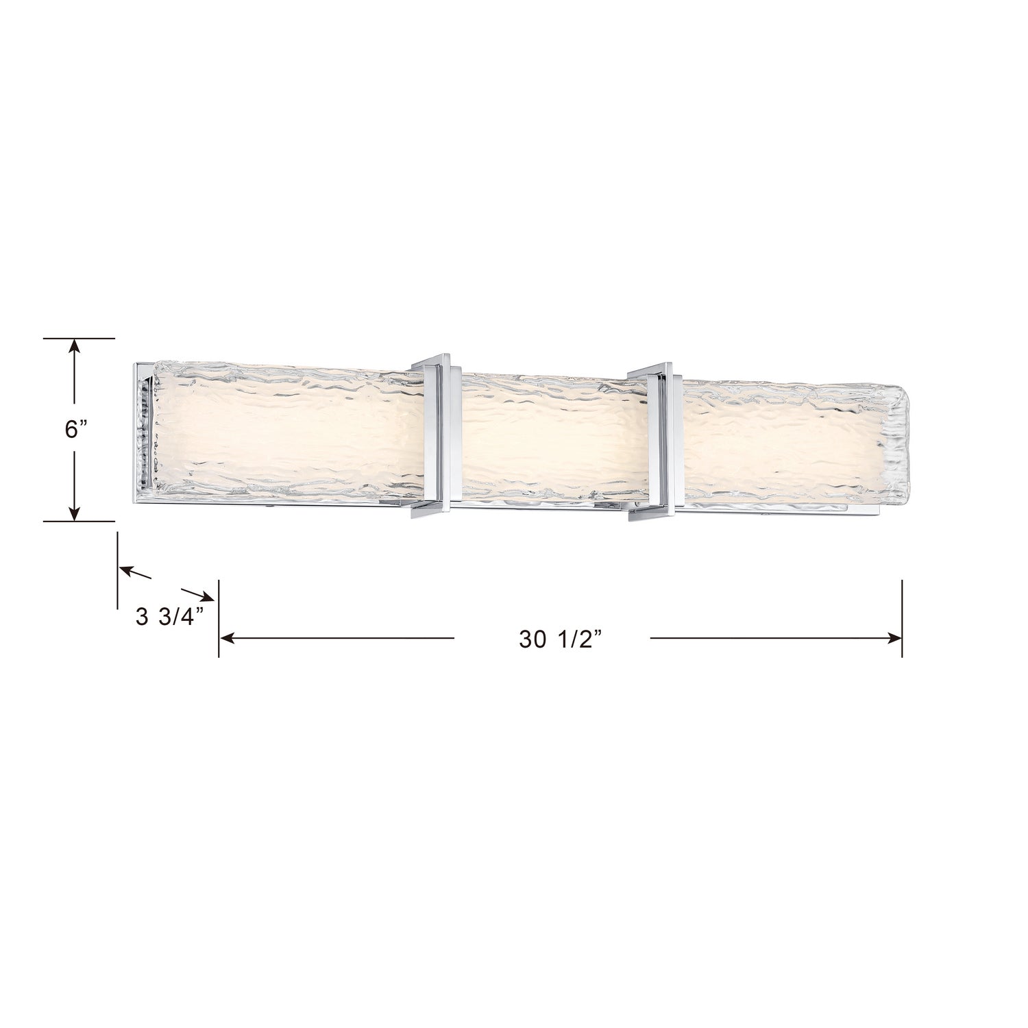 Barre de salle de bain DEL | Lumina