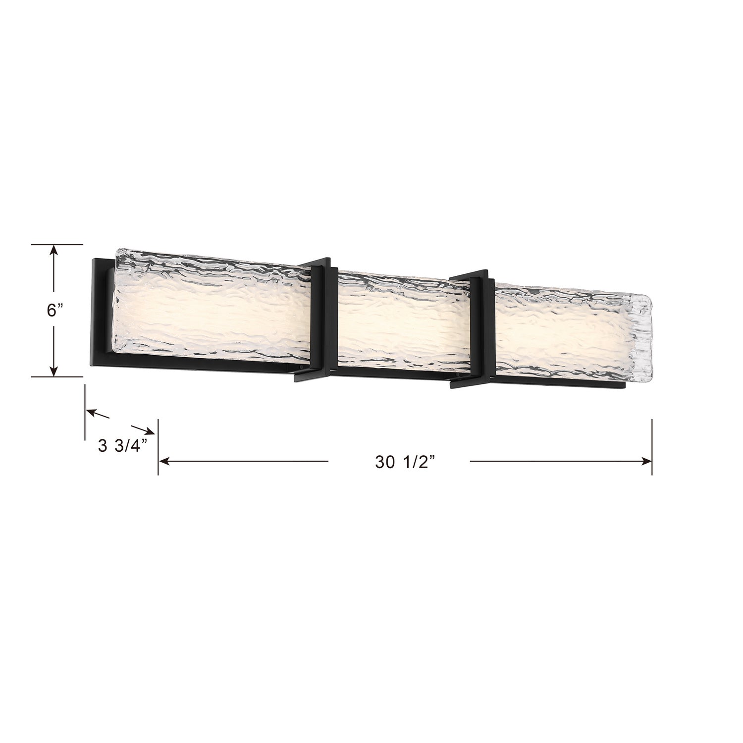 Barre de salle de bain DEL | Lumina