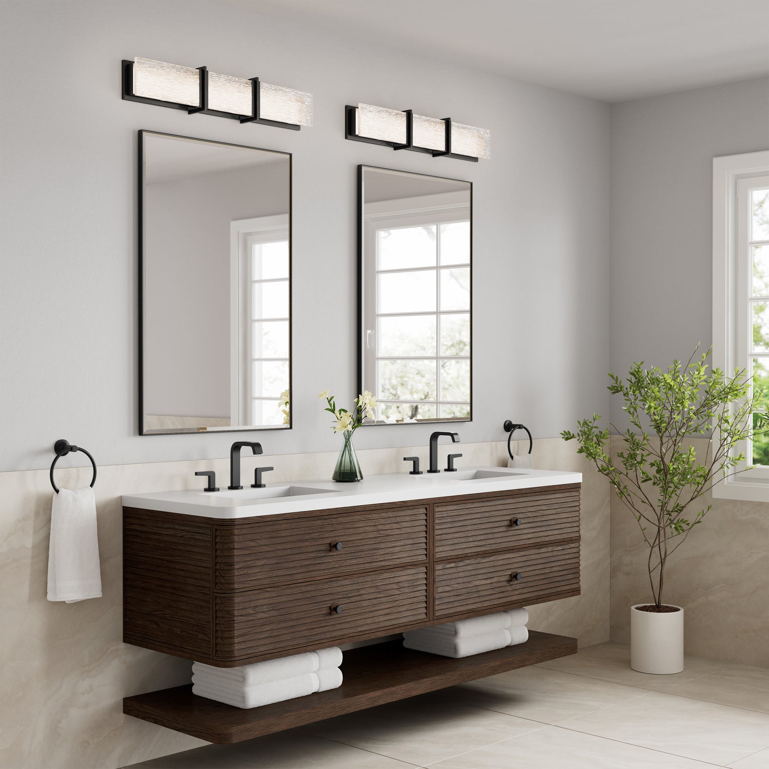 Barre de salle de bain DEL | Lumina