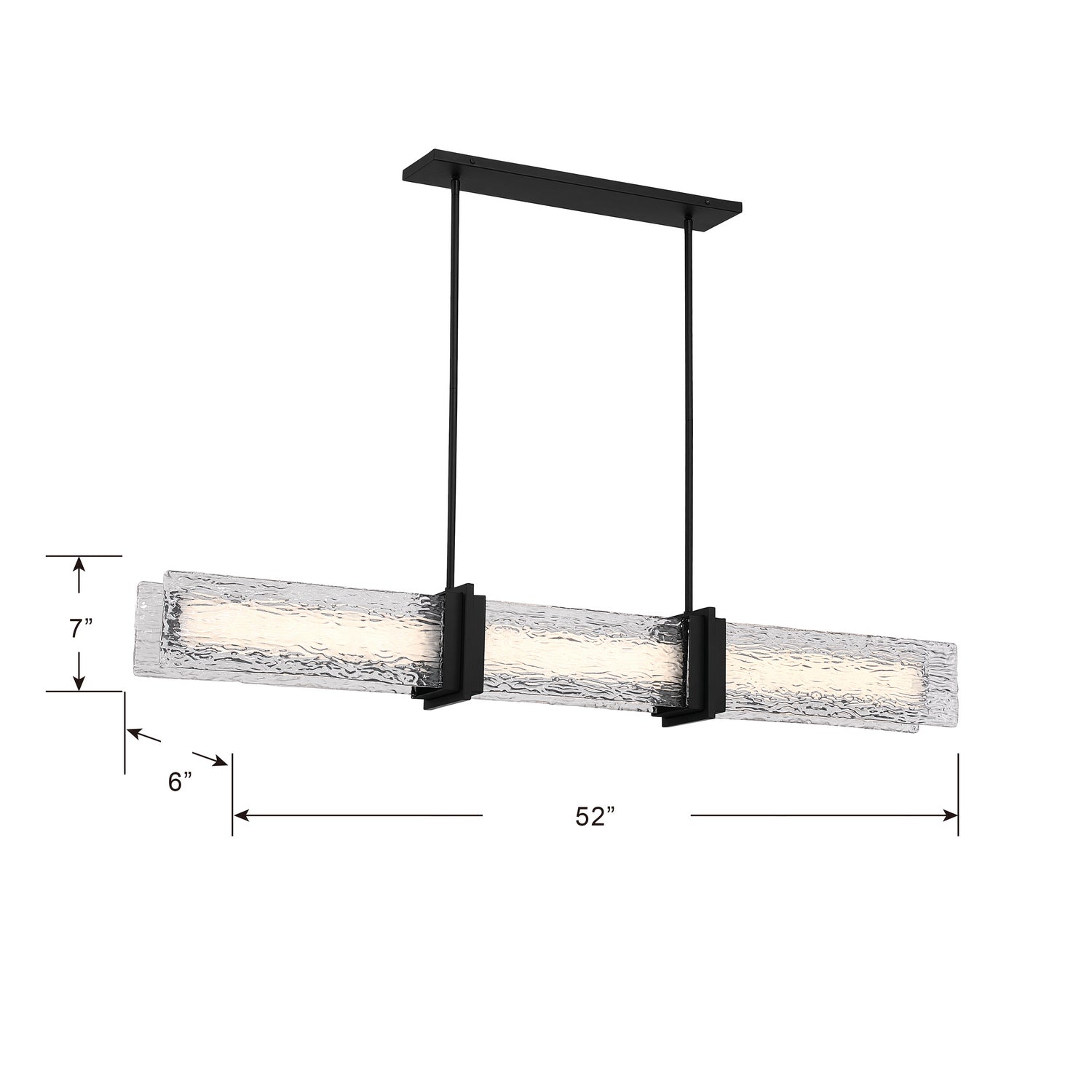 Suspension d'îlot DEL | Lumina
