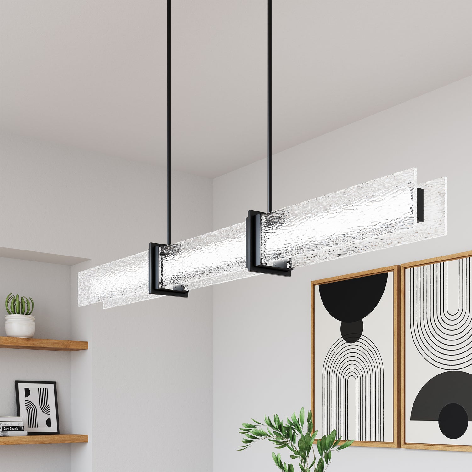 Lustre linéaire DEL | Lumina