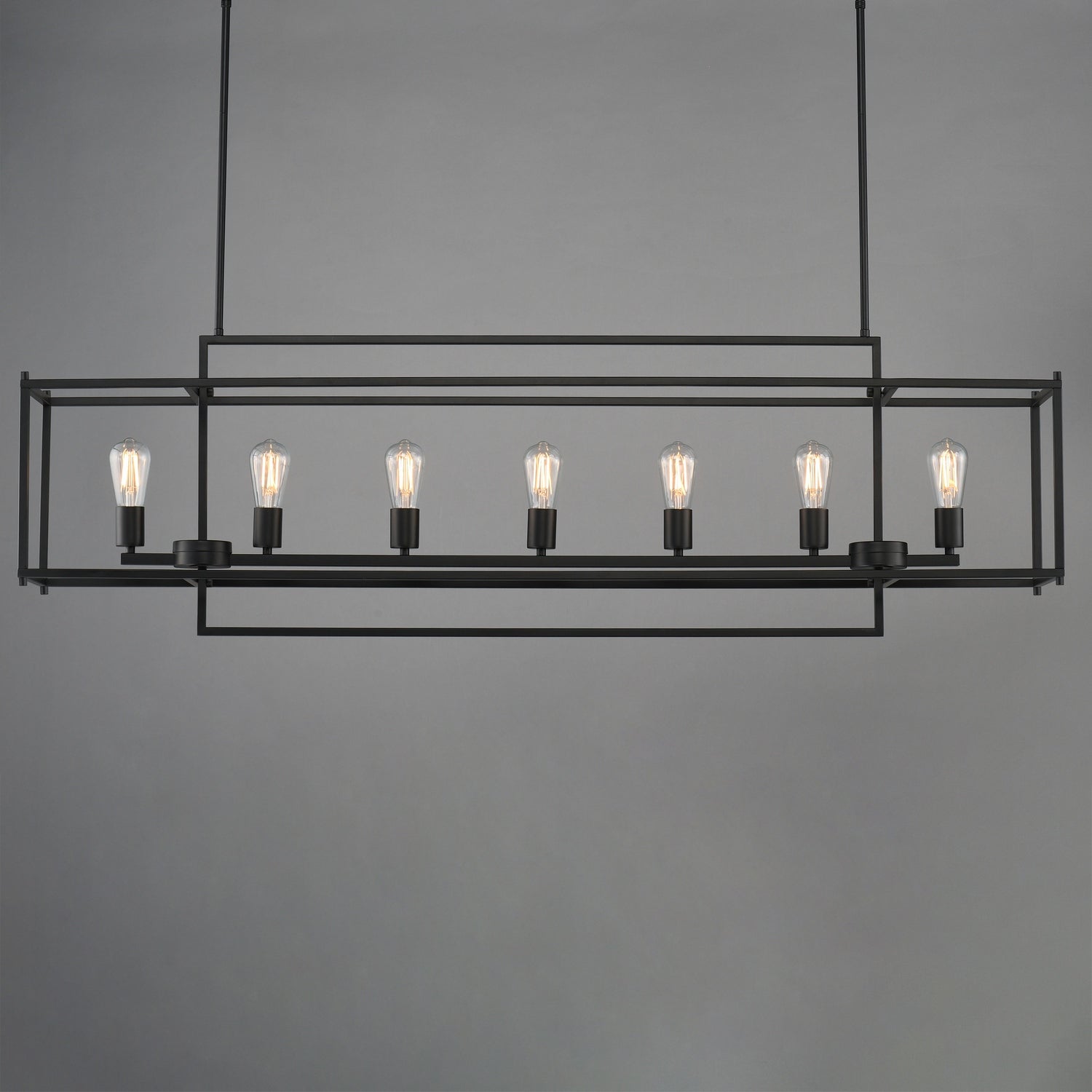 Suspension linéaire 7 lumières | Gridline