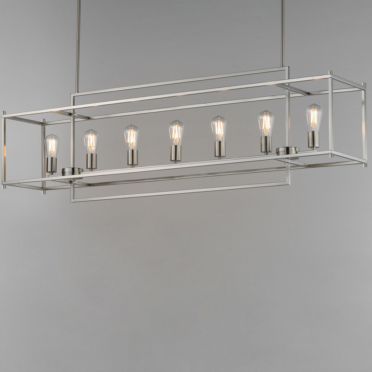 Suspension linéaire 7 lumières | Gridline