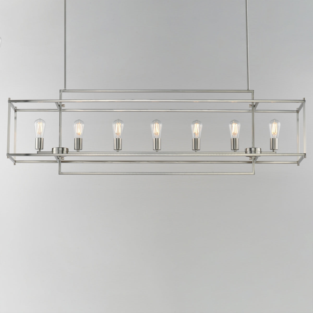 Suspension linéaire 7 lumières | Gridline
