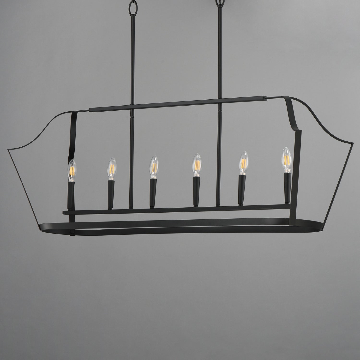 Suspension linéaire 6 lumières | Arden
