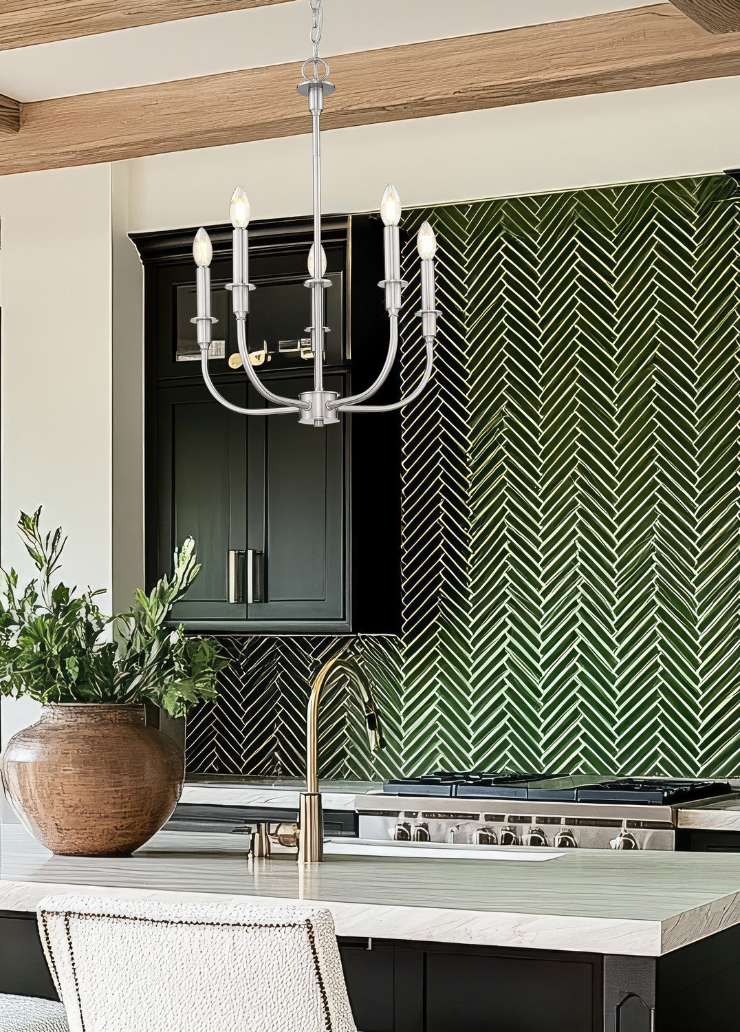 Lustre 5 lumières | Tova
