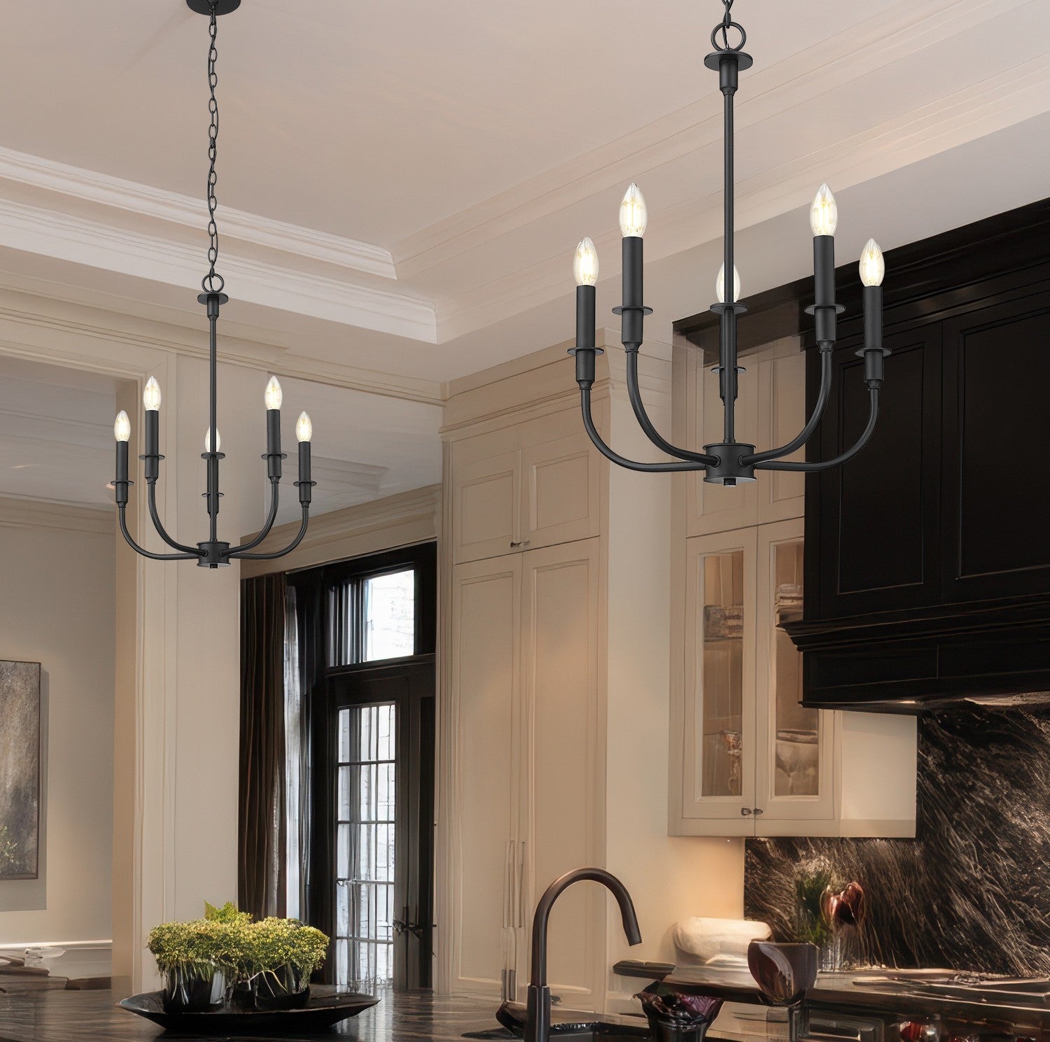 Lustre 5 lumières | Tova
