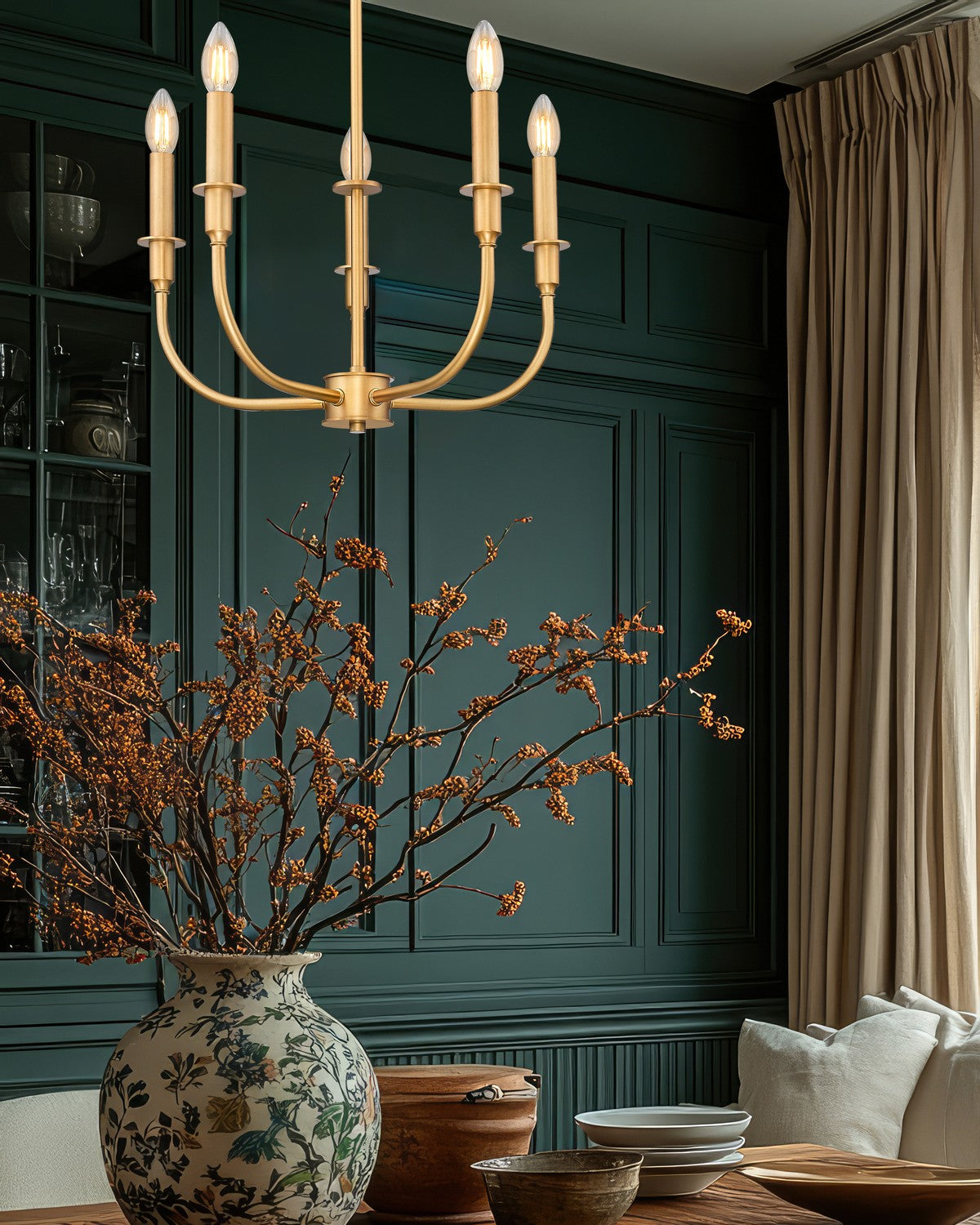 Lustre 5 lumières | Tova