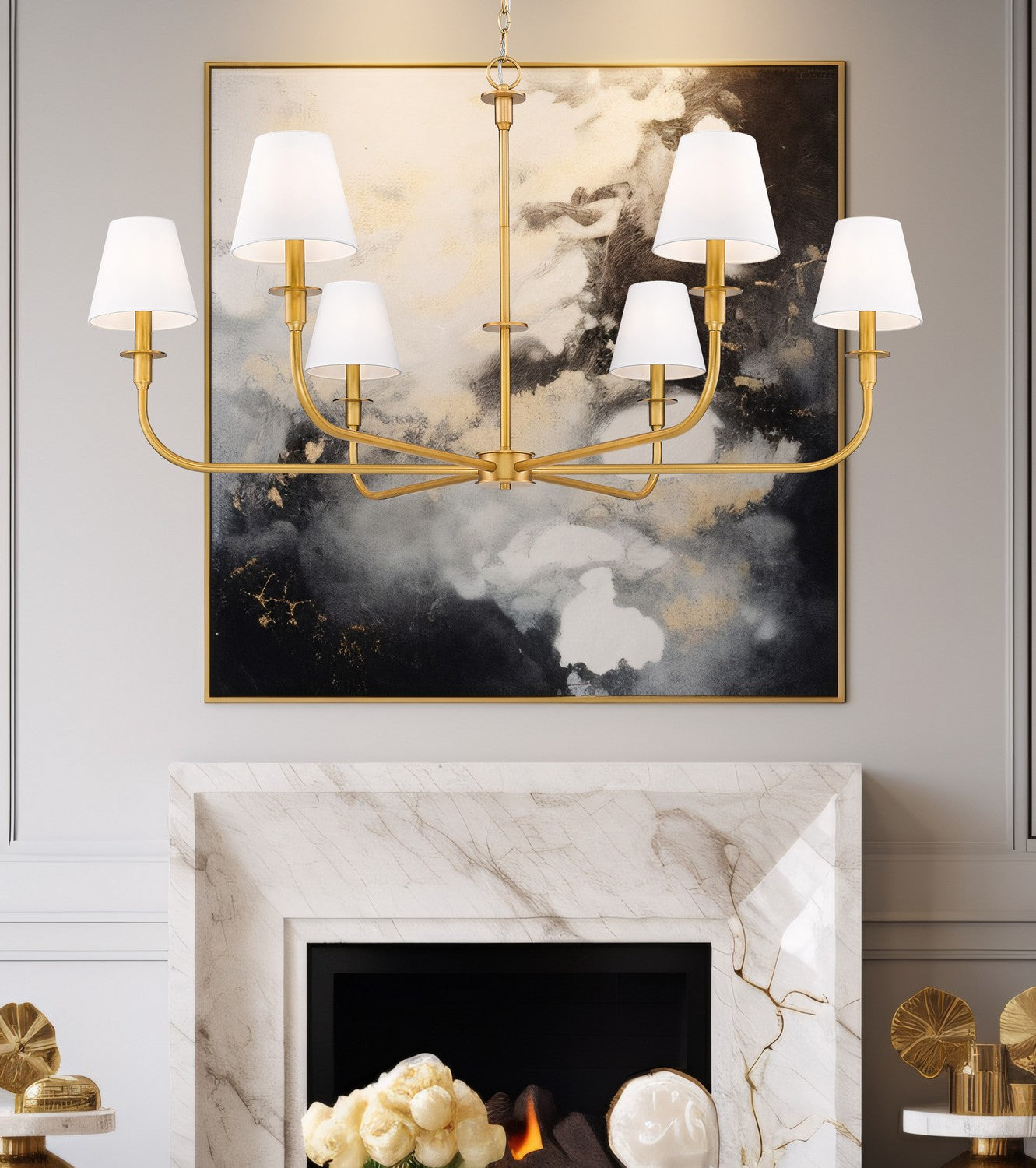 Lustre 6 lumières | Tova