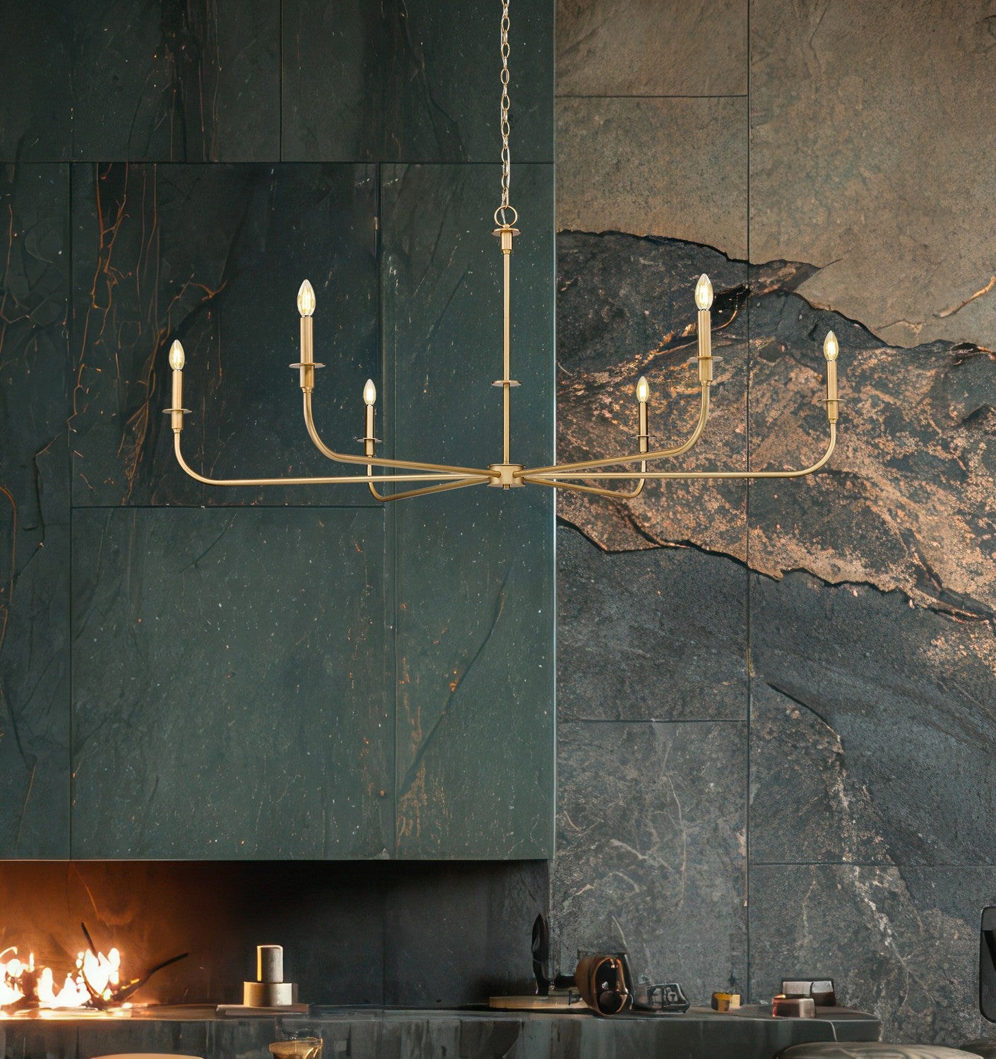 Lustre 6 lumières | Tova