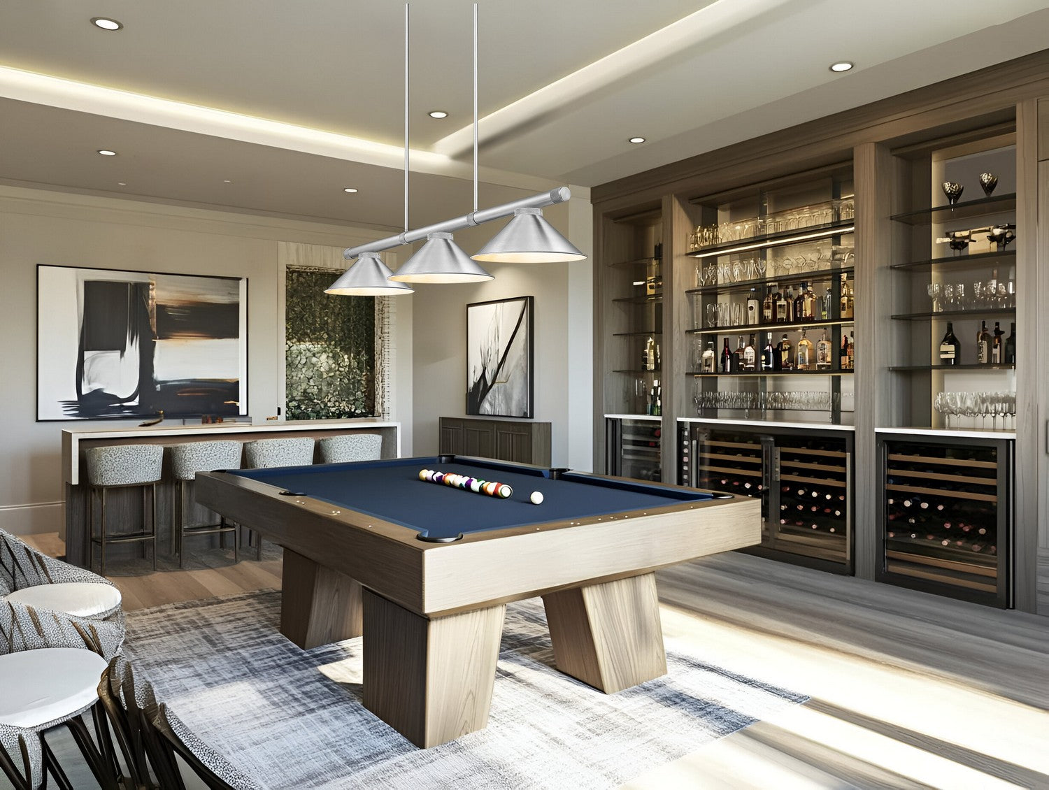 Billiard 3 lumières | Vanguard