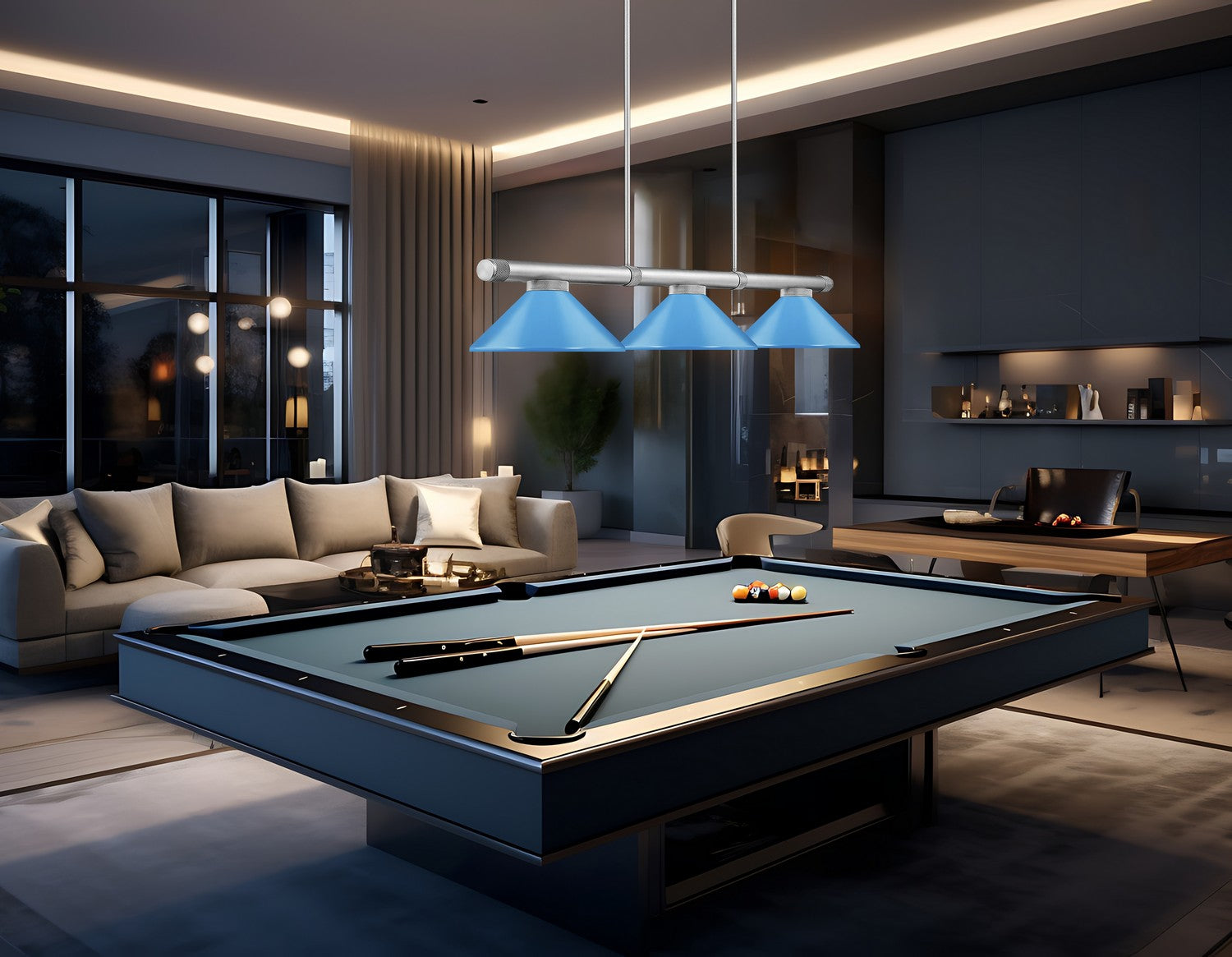 Billiard 3 lumières | Vanguard