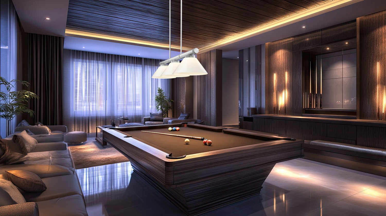 Billiard 3 lumières | Vanguard